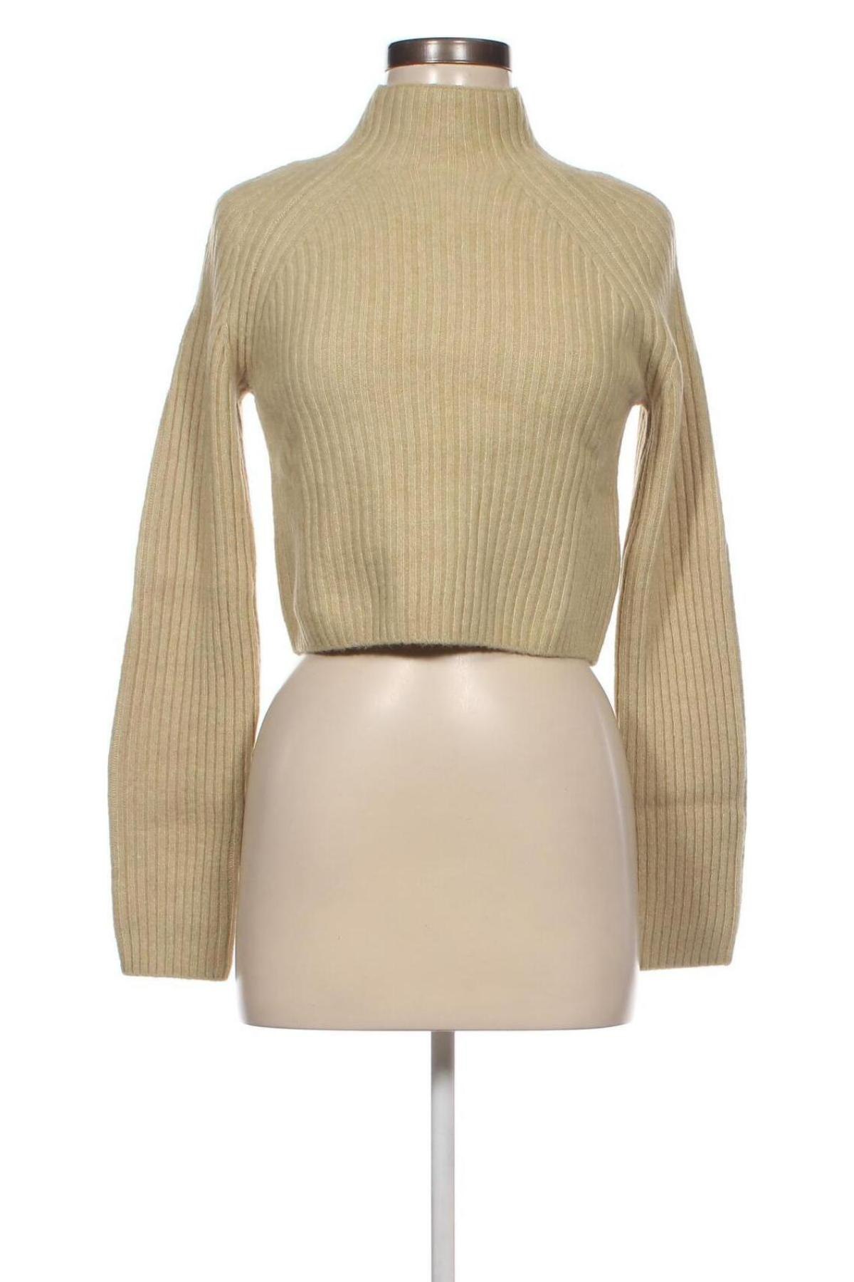Дамски пуловер Monki, Размер XS, Цвят Бежов, Цена 14,21 лв.