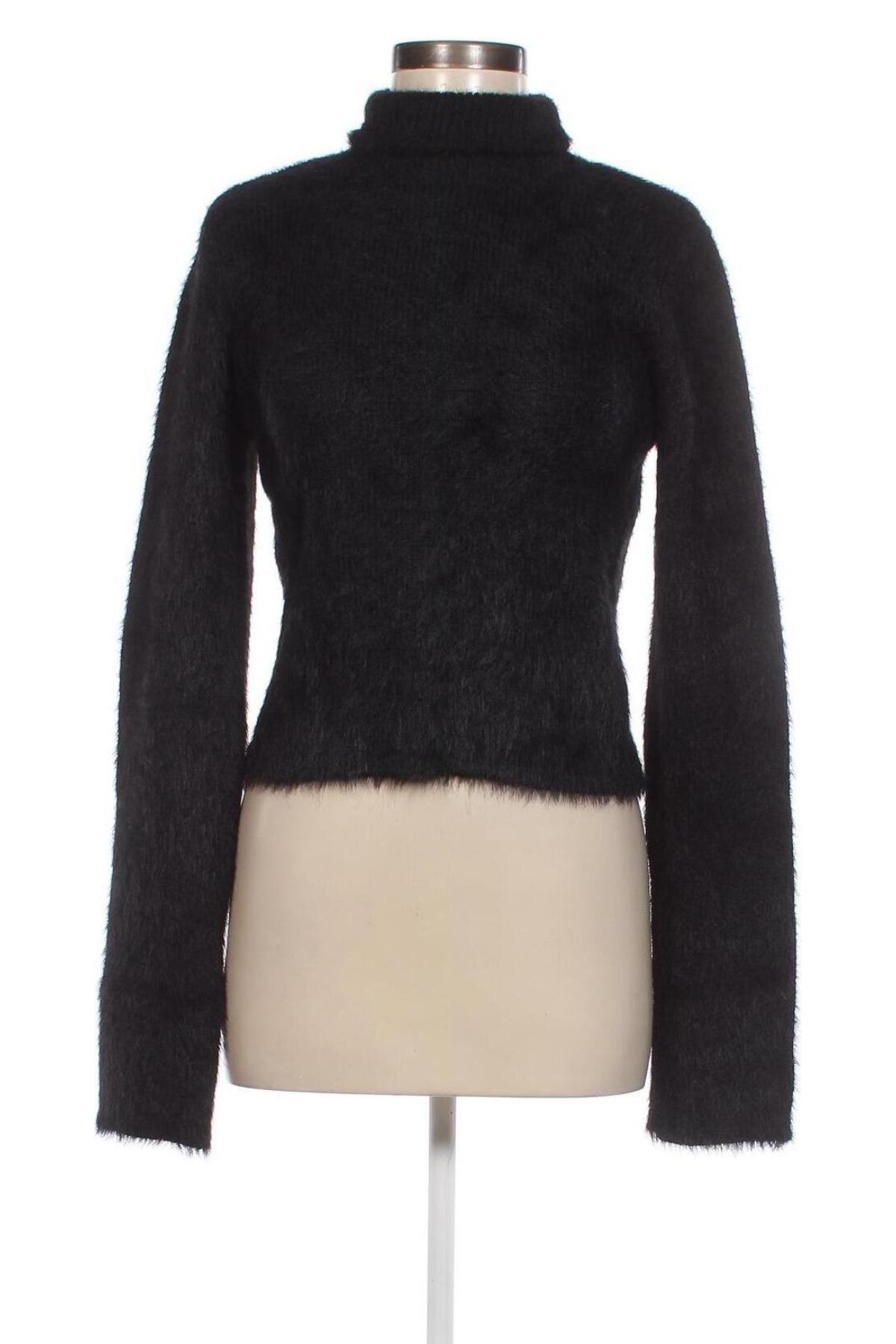 Дамски пуловер Monki, Размер L, Цвят Черен, Цена 13,72 лв.