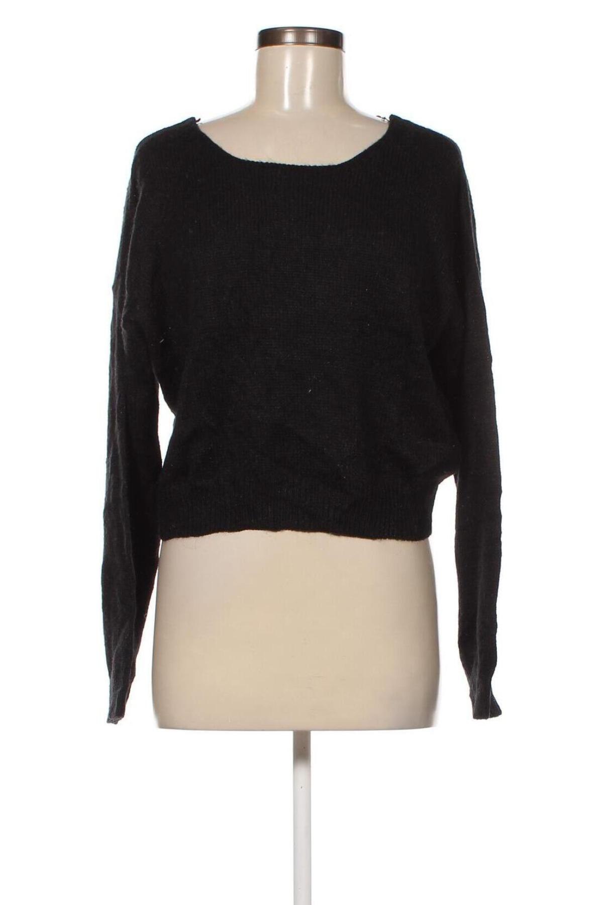 Дамски пуловер NA-KD, Размер XL, Цвят Черен, Цена 14,50 лв.