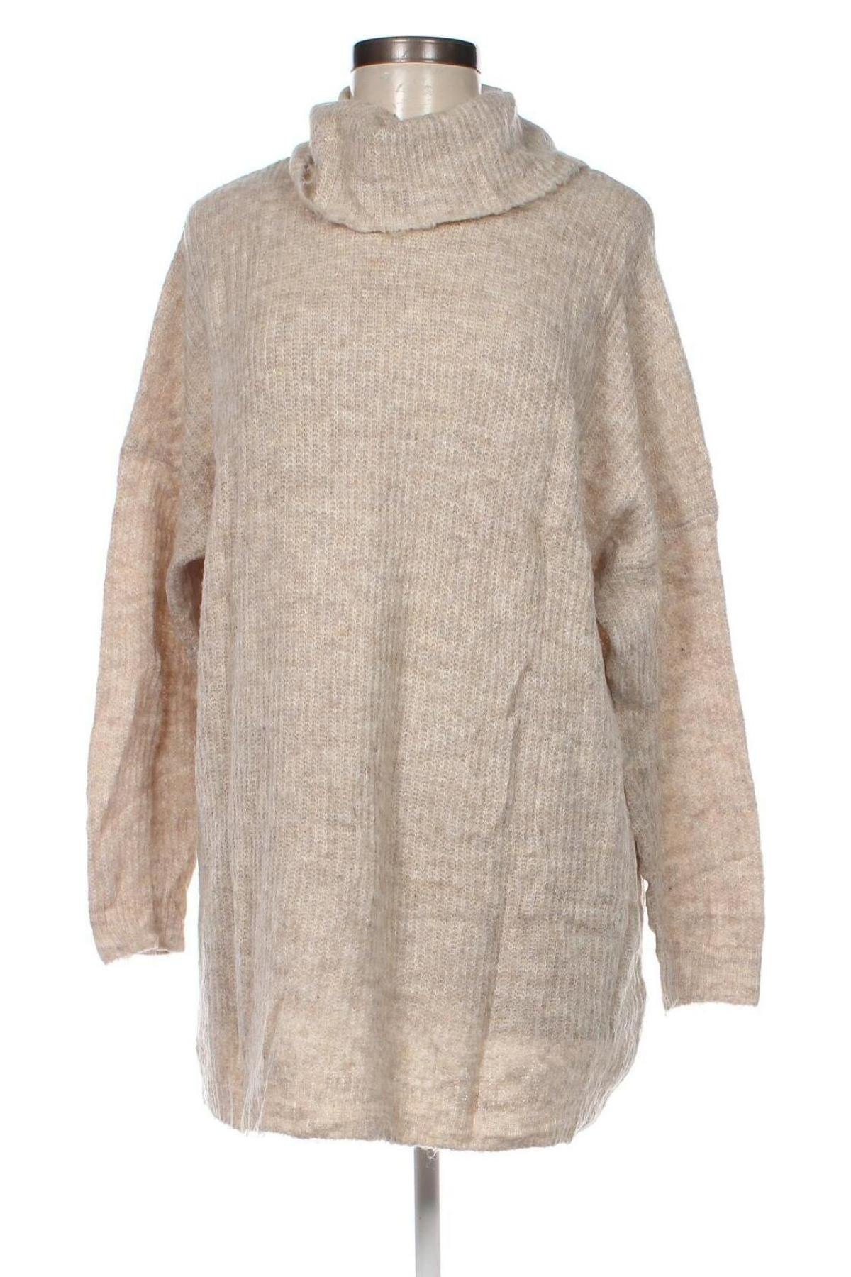 Дамски пуловер ONLY, Размер L, Цвят Бежов, Цена 8,80 лв.