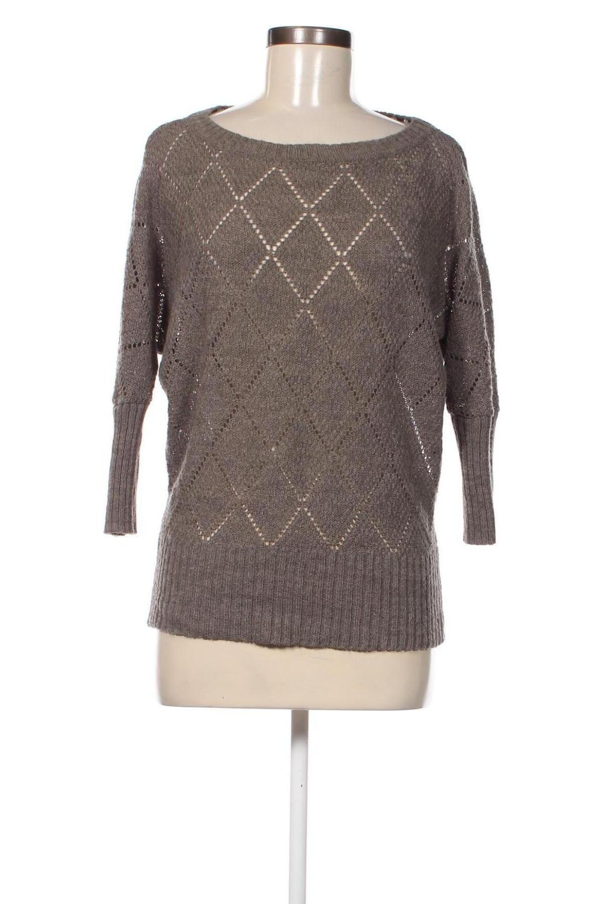 Дамски пуловер Oltre, Размер M, Цвят Сив, Цена 23,76 лв.