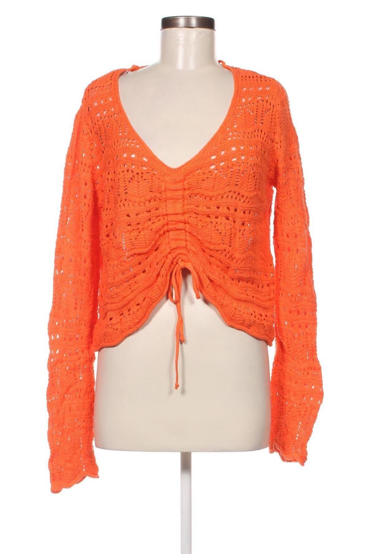 Дамски пуловер Page One, Размер M, Цвят Оранжев, Цена 13,05 лв.