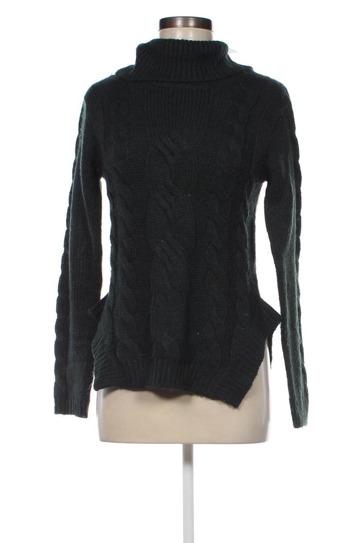 Дамски пуловер Piazza Italia, Размер S, Цвят Зелен, Цена 6,67 лв.