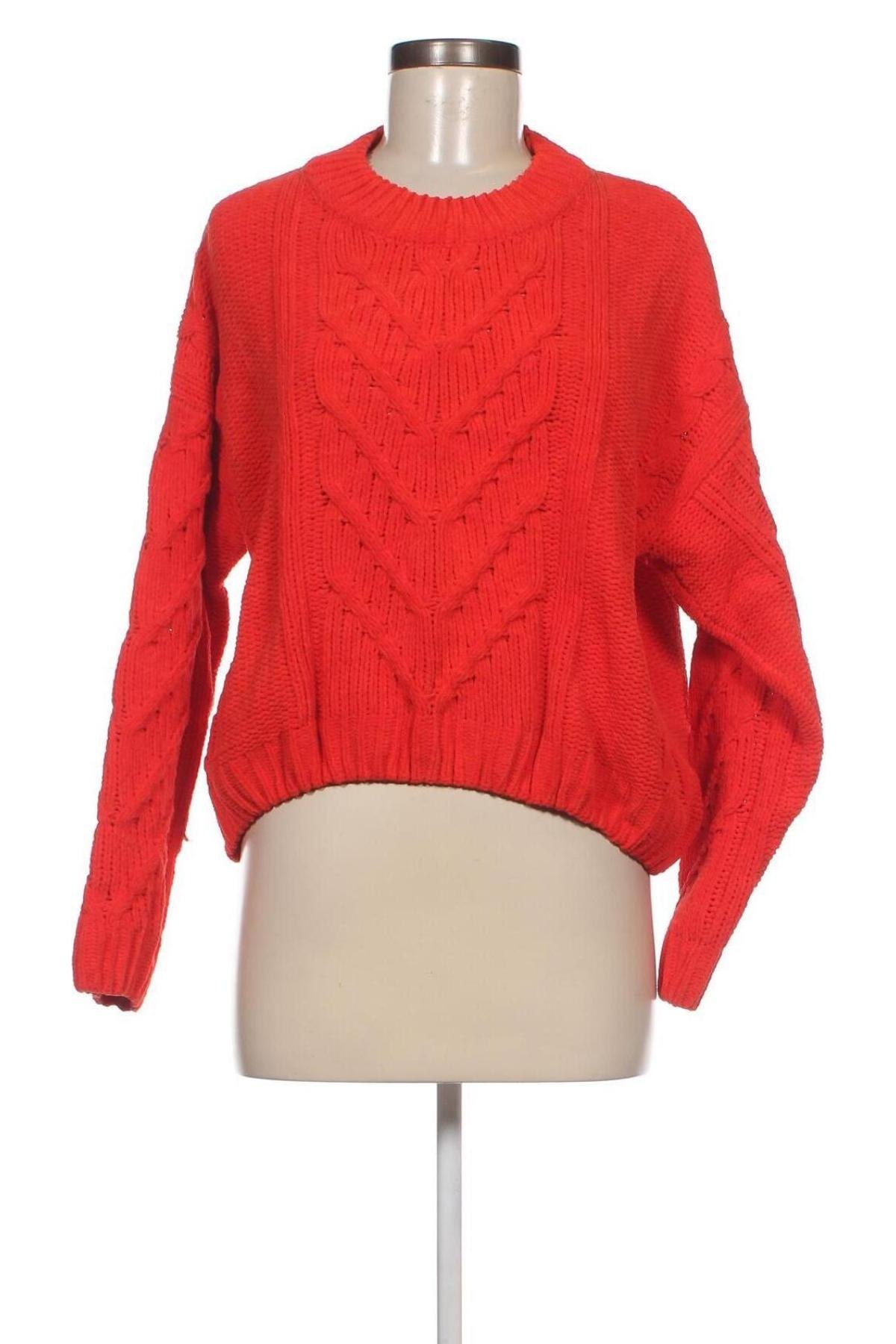 Damenpullover Pull&Bear, Größe M, Farbe Rot, Preis 7,06 €
