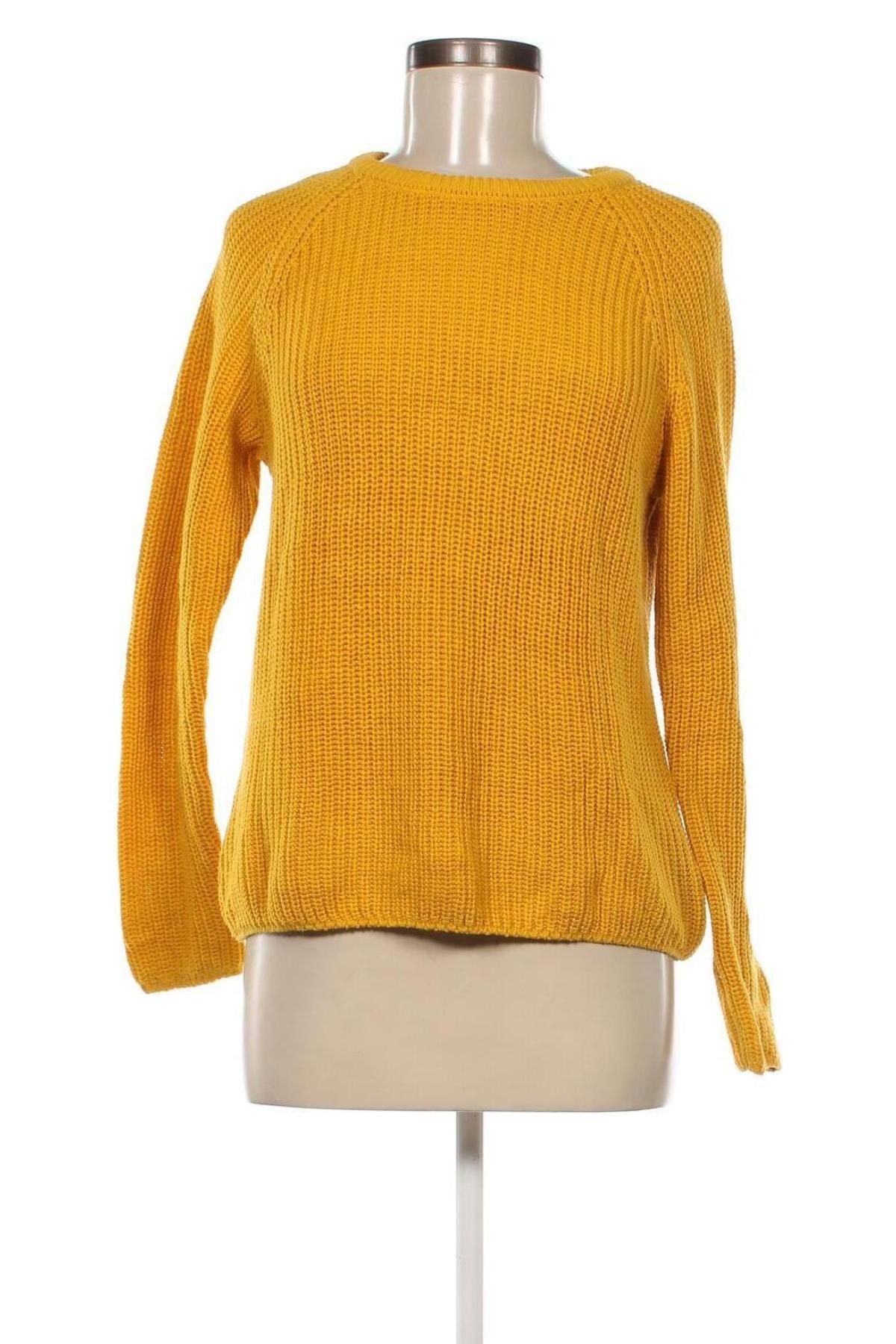 Дамски пуловер Q/S by S.Oliver, Размер S, Цвят Жълт, Цена 7,54 лв.