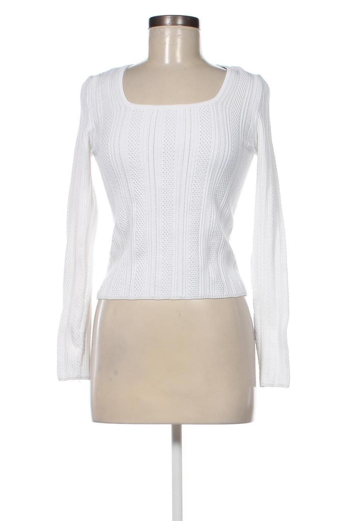 Γυναικείο πουλόβερ Reserved, Μέγεθος L, Χρώμα Λευκό, Τιμή 17,94 €