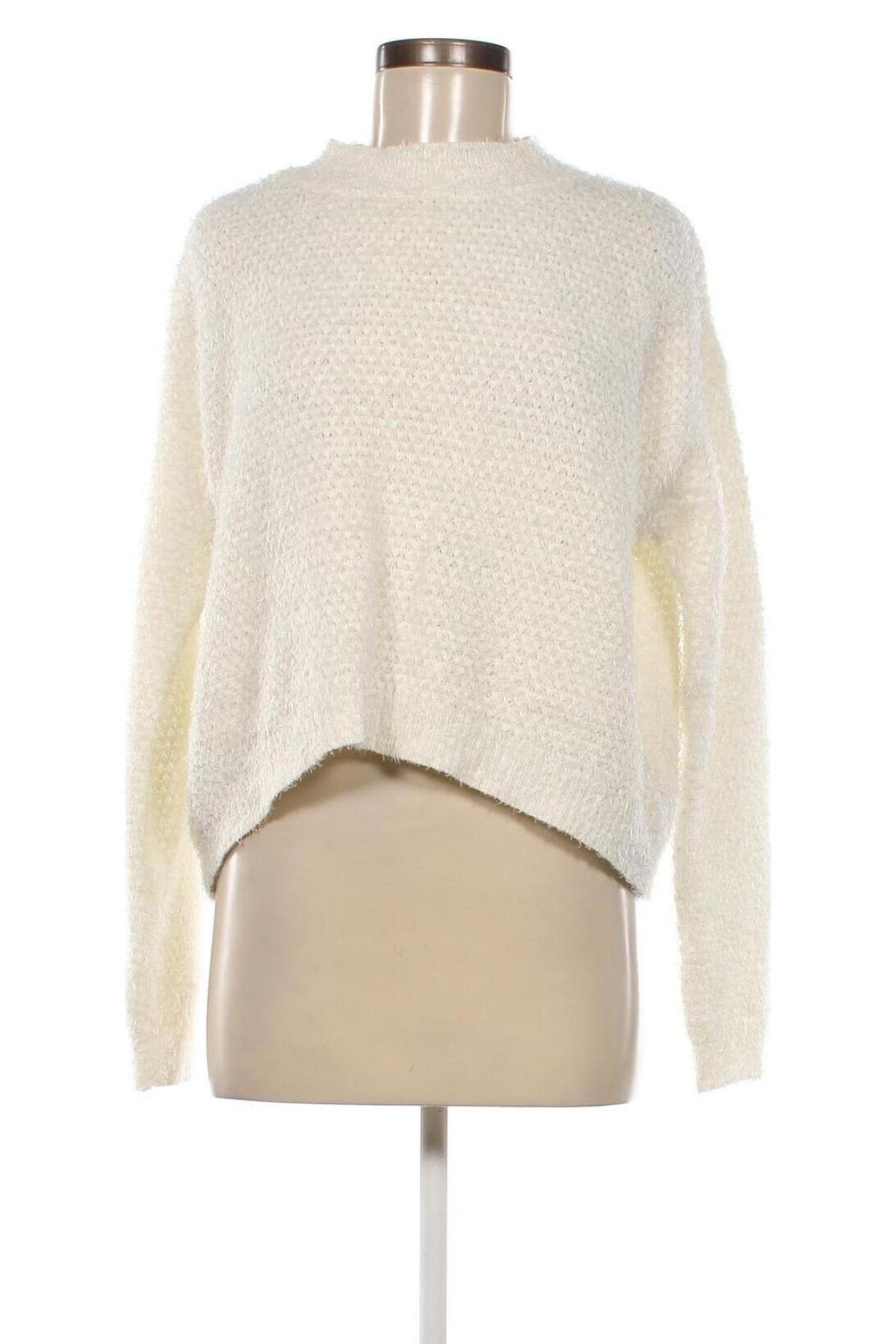 Дамски пуловер Sparkz, Размер S, Цвят Бял, Цена 5,22 лв.