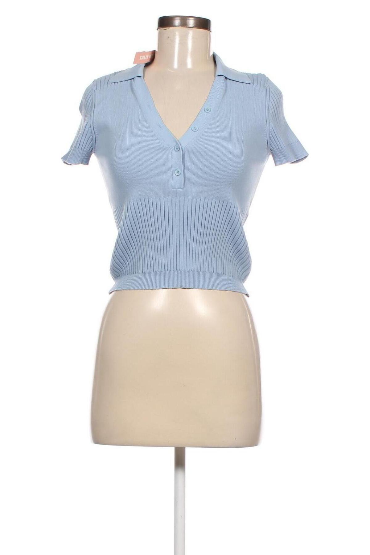 Γυναικείο πουλόβερ Tally Weijl, Μέγεθος L, Χρώμα Μπλέ, Τιμή 23,71 €