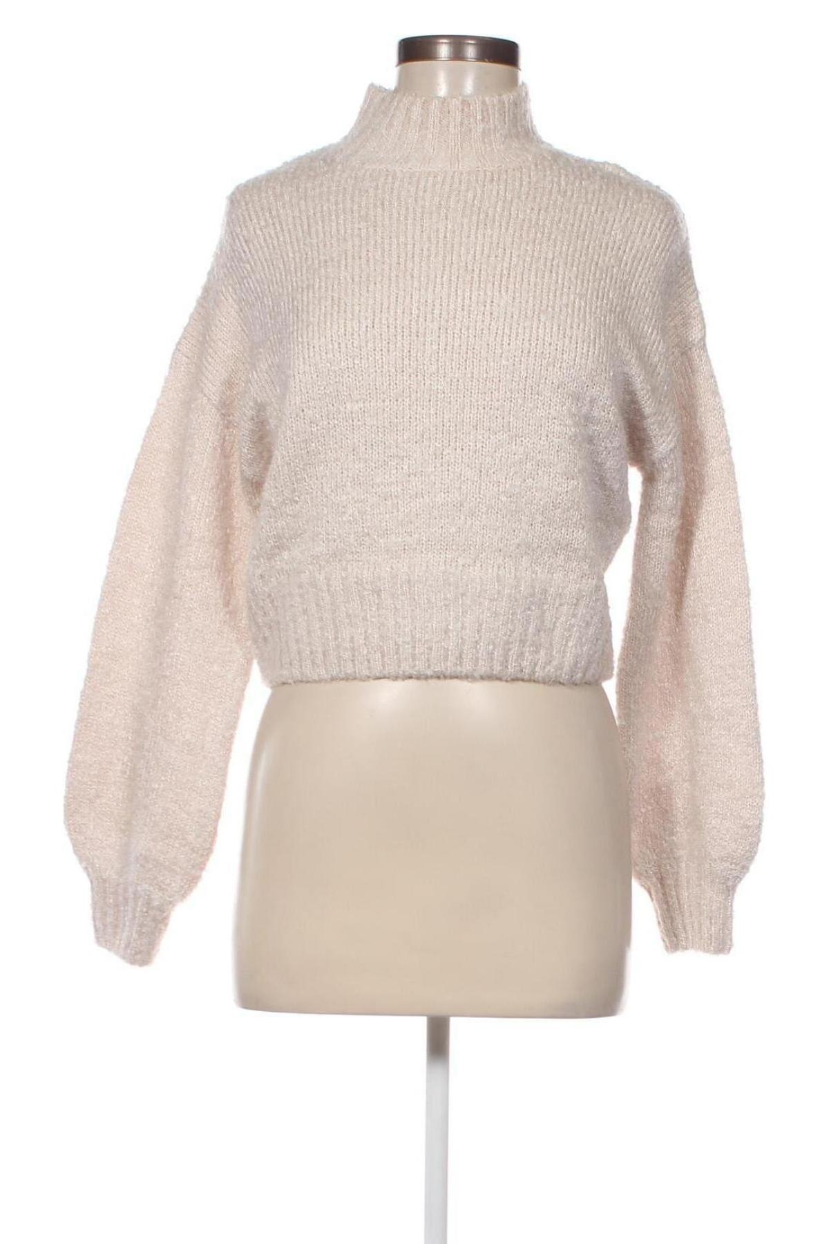 Дамски пуловер Tally Weijl, Размер M, Цвят Бежов, Цена 12,42 лв.