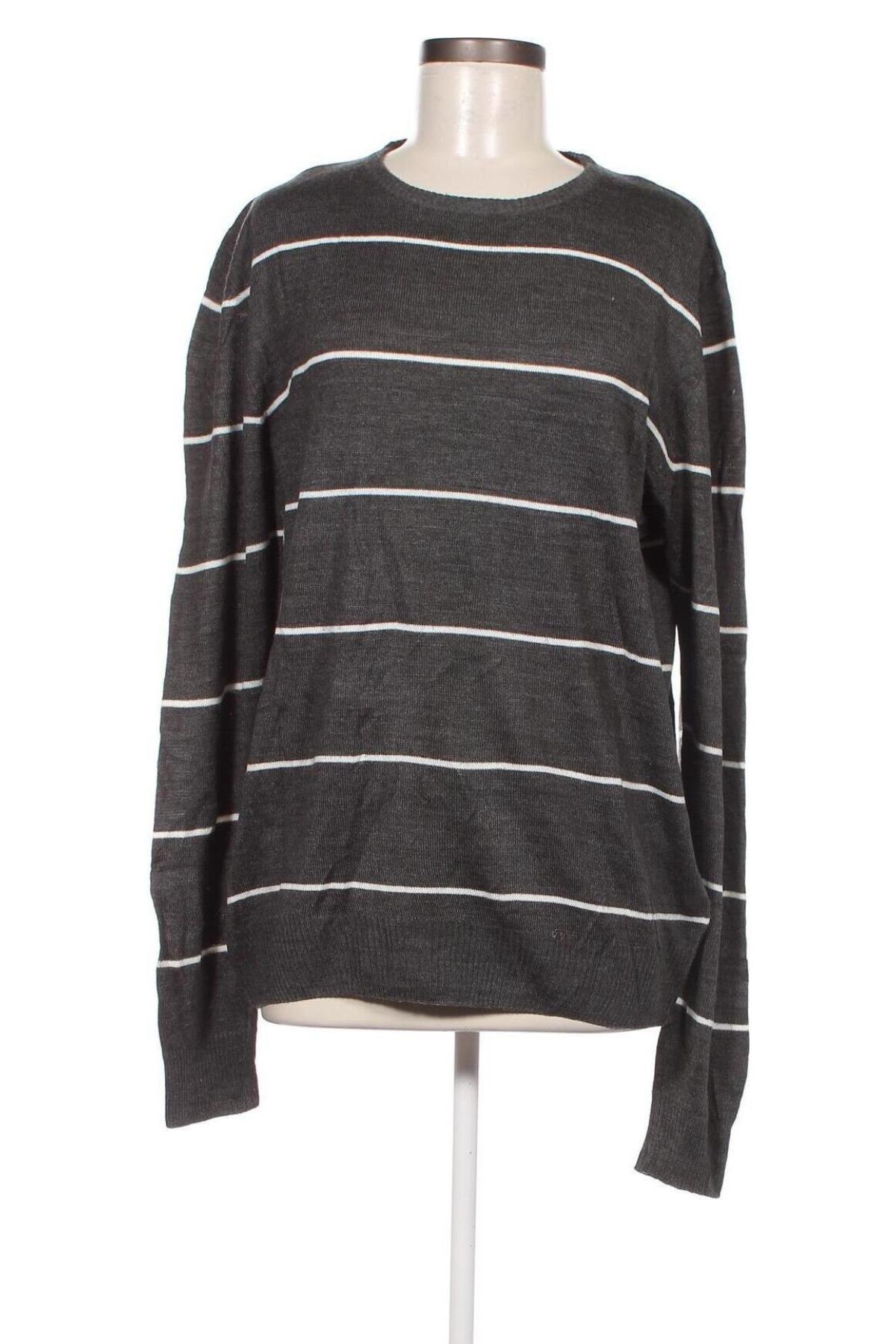 Γυναικείο πουλόβερ Terranova, Μέγεθος XL, Χρώμα Γκρί, Τιμή 5,02 €