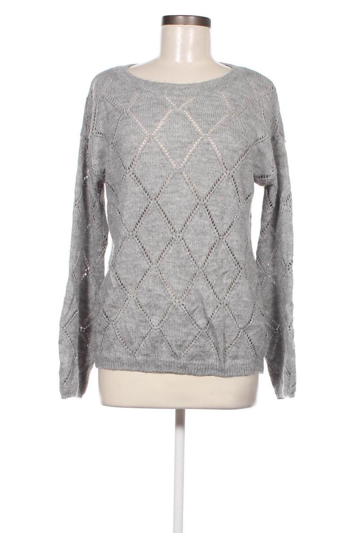 Γυναικείο πουλόβερ Tom Tailor, Μέγεθος M, Χρώμα Γκρί, Τιμή 17,94 €