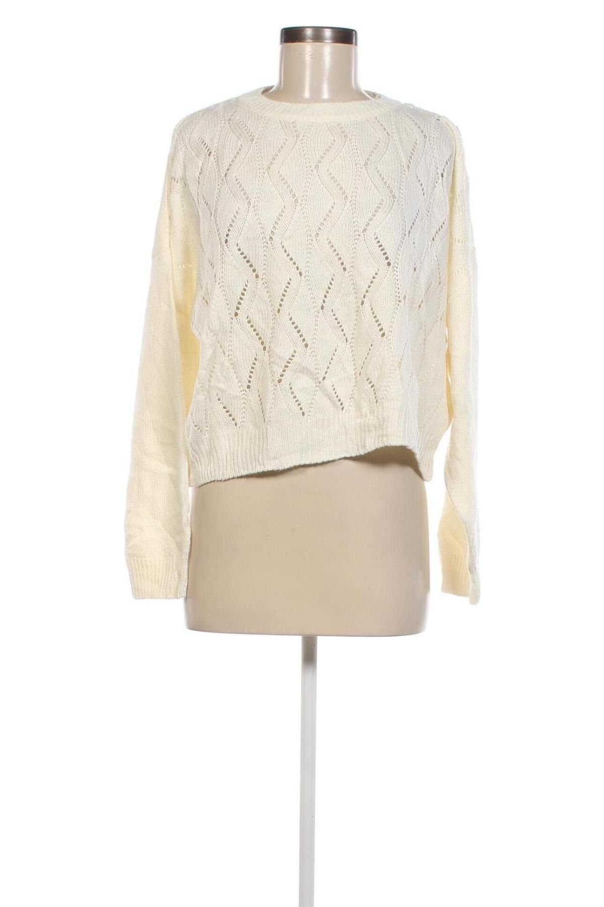 Γυναικείο πουλόβερ Trendyol, Μέγεθος L, Χρώμα Λευκό, Τιμή 5,38 €