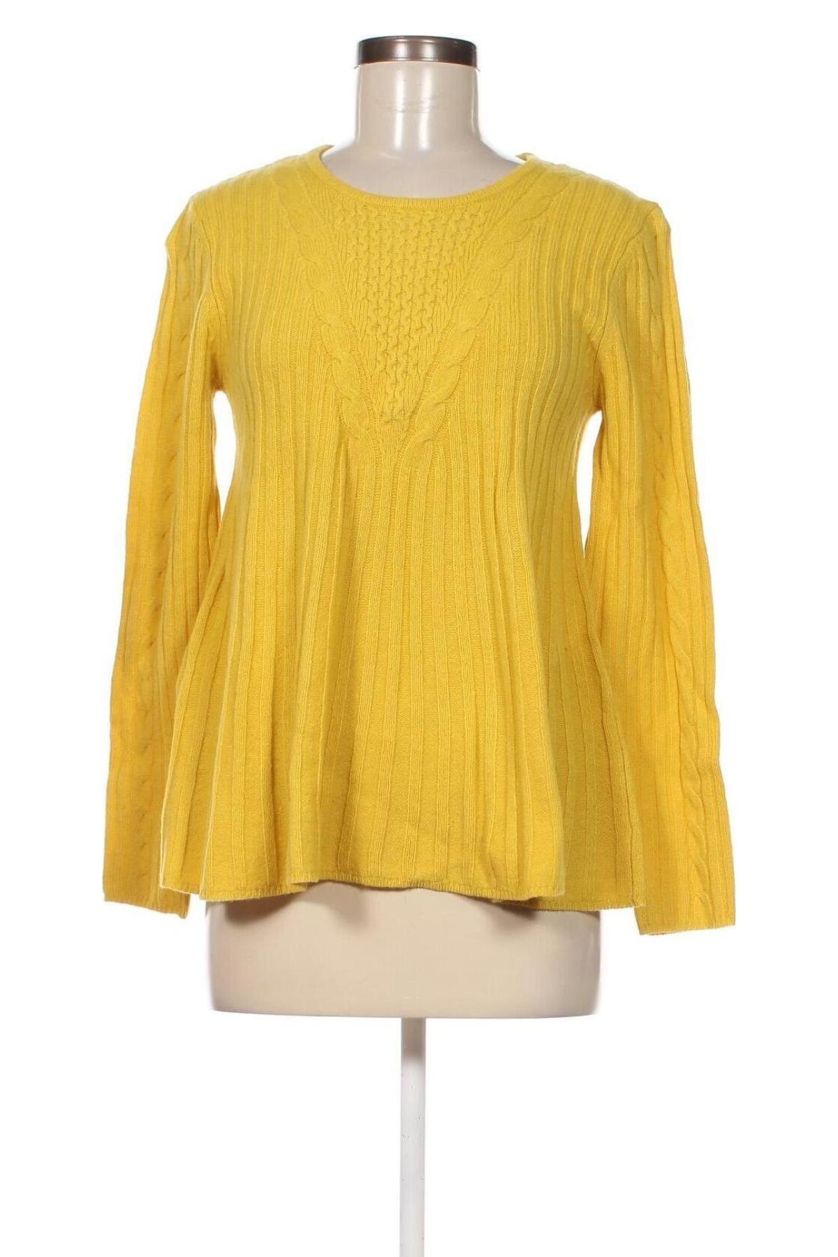 Γυναικείο πουλόβερ Un Deux Trois, Μέγεθος M, Χρώμα Κίτρινο, Τιμή 29,26 €