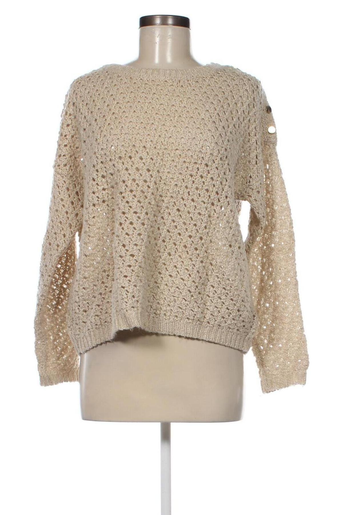 Γυναικείο πουλόβερ VILA, Μέγεθος M, Χρώμα  Μπέζ, Τιμή 3,83 €