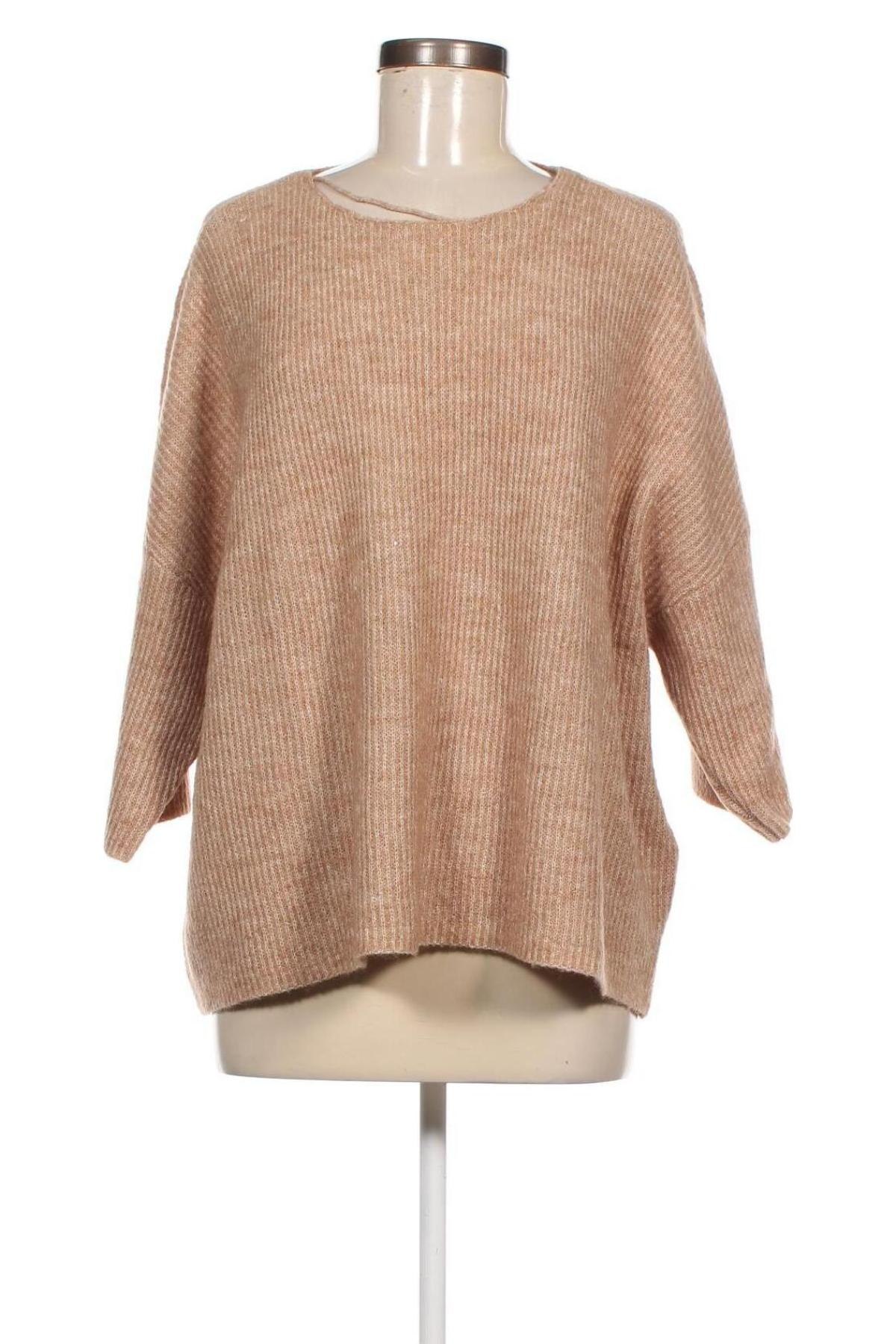 Damenpullover Vero Moda, Größe L, Farbe Beige, Preis 4,45 €