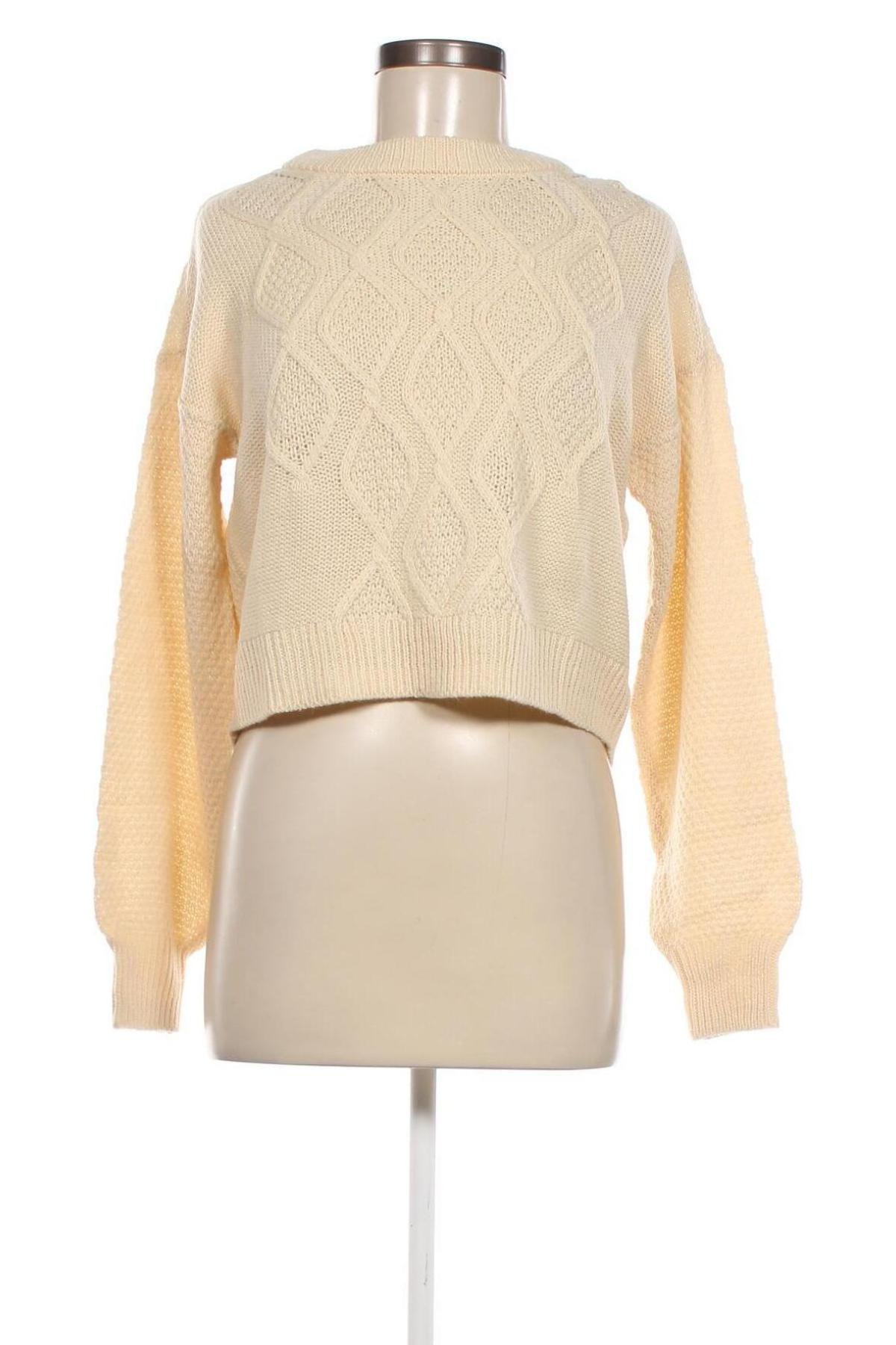 Γυναικείο πουλόβερ Vero Moda, Μέγεθος S, Χρώμα Εκρού, Τιμή 7,80 €