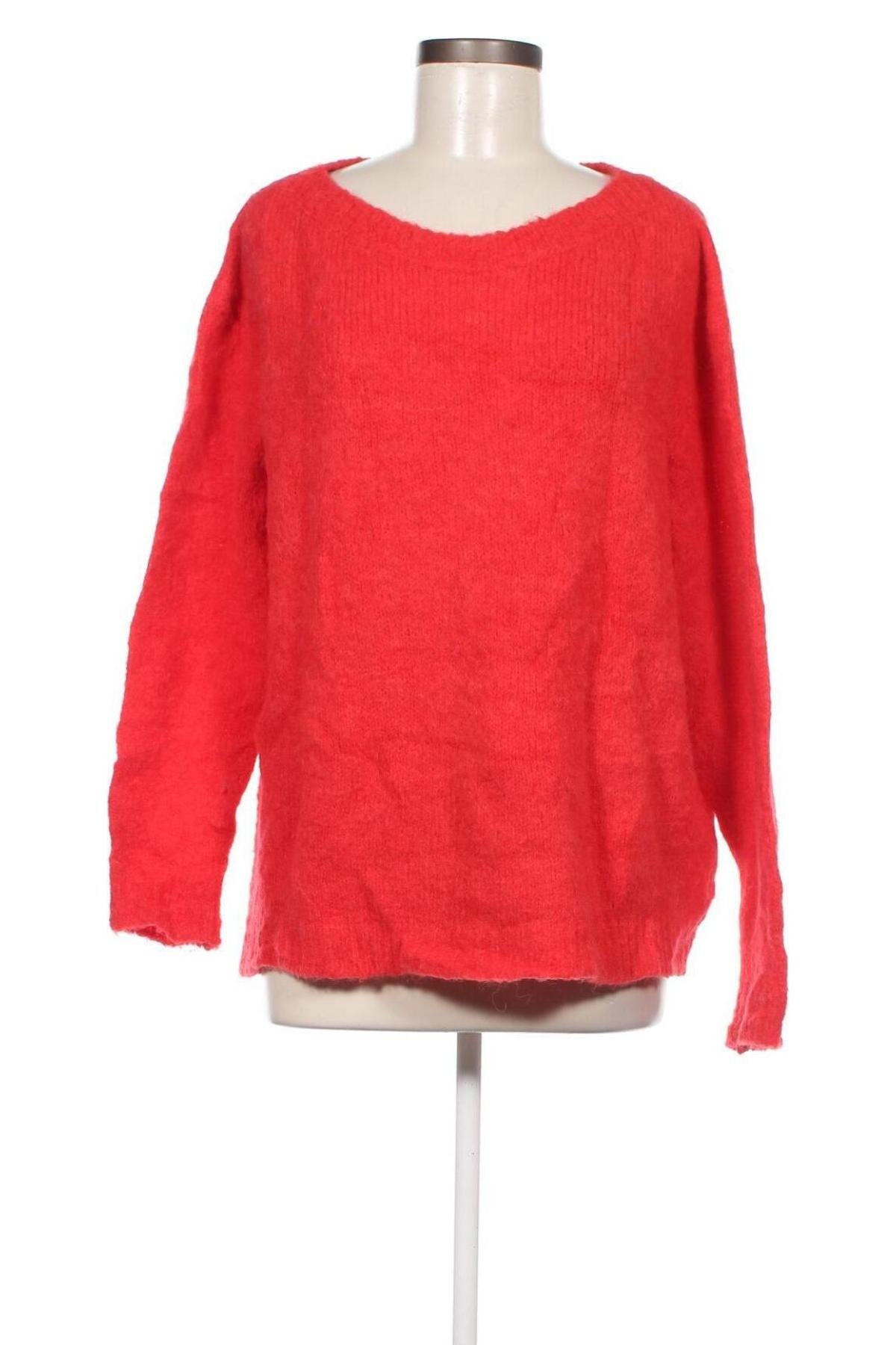 Дамски пуловер Woolrich, Размер S, Цвят Червен, Цена 102,96 лв.