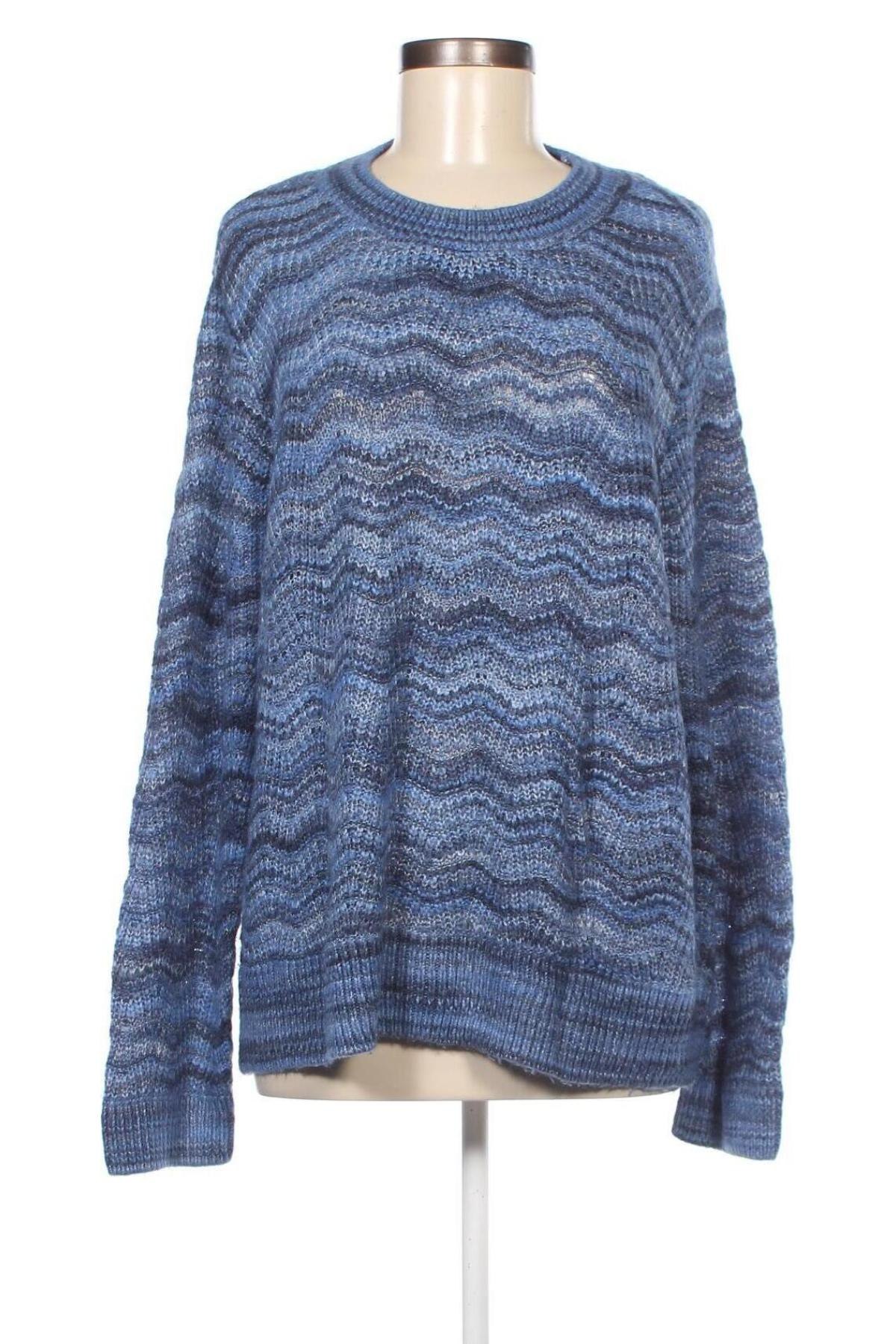 Дамски пуловер Xlnt, Размер L, Цвят Син, Цена 13,05 лв.