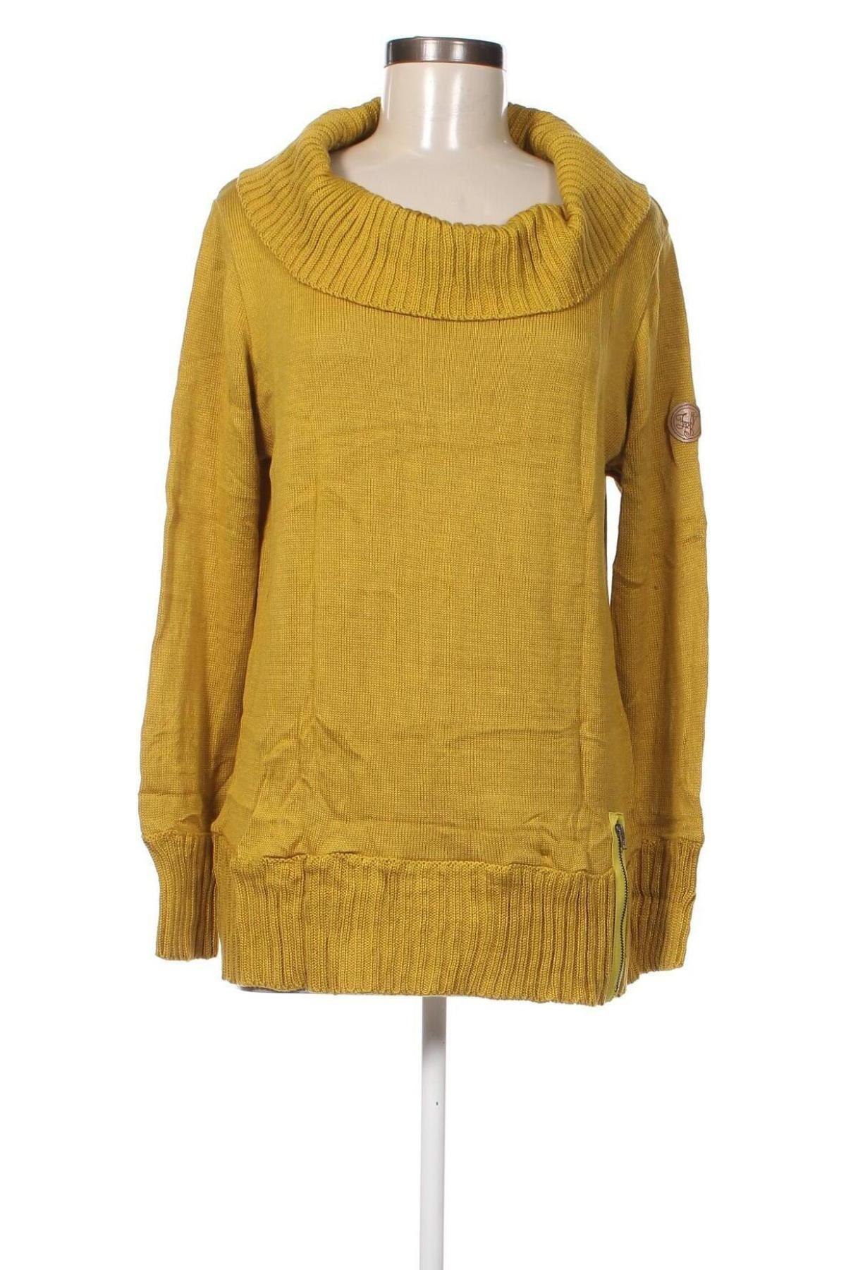 Дамски пуловер Z One by Zabaione, Размер XL, Цвят Жълт, Цена 13,92 лв.