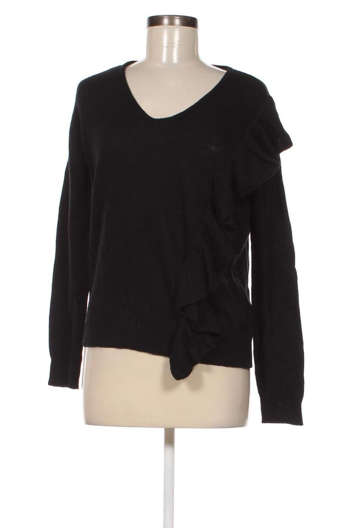 Дамски пуловер ZAPA, Размер S, Цвят Черен, Цена 91,68 лв.