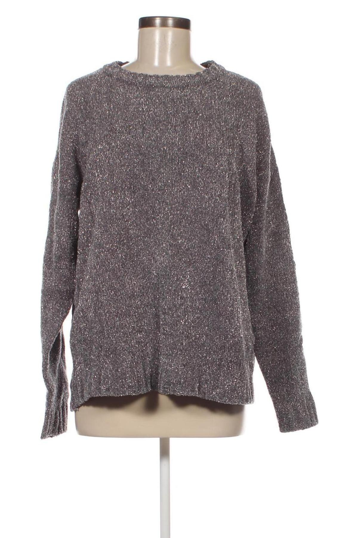 Дамски пуловер Zamba, Размер M, Цвят Сив, Цена 9,86 лв.