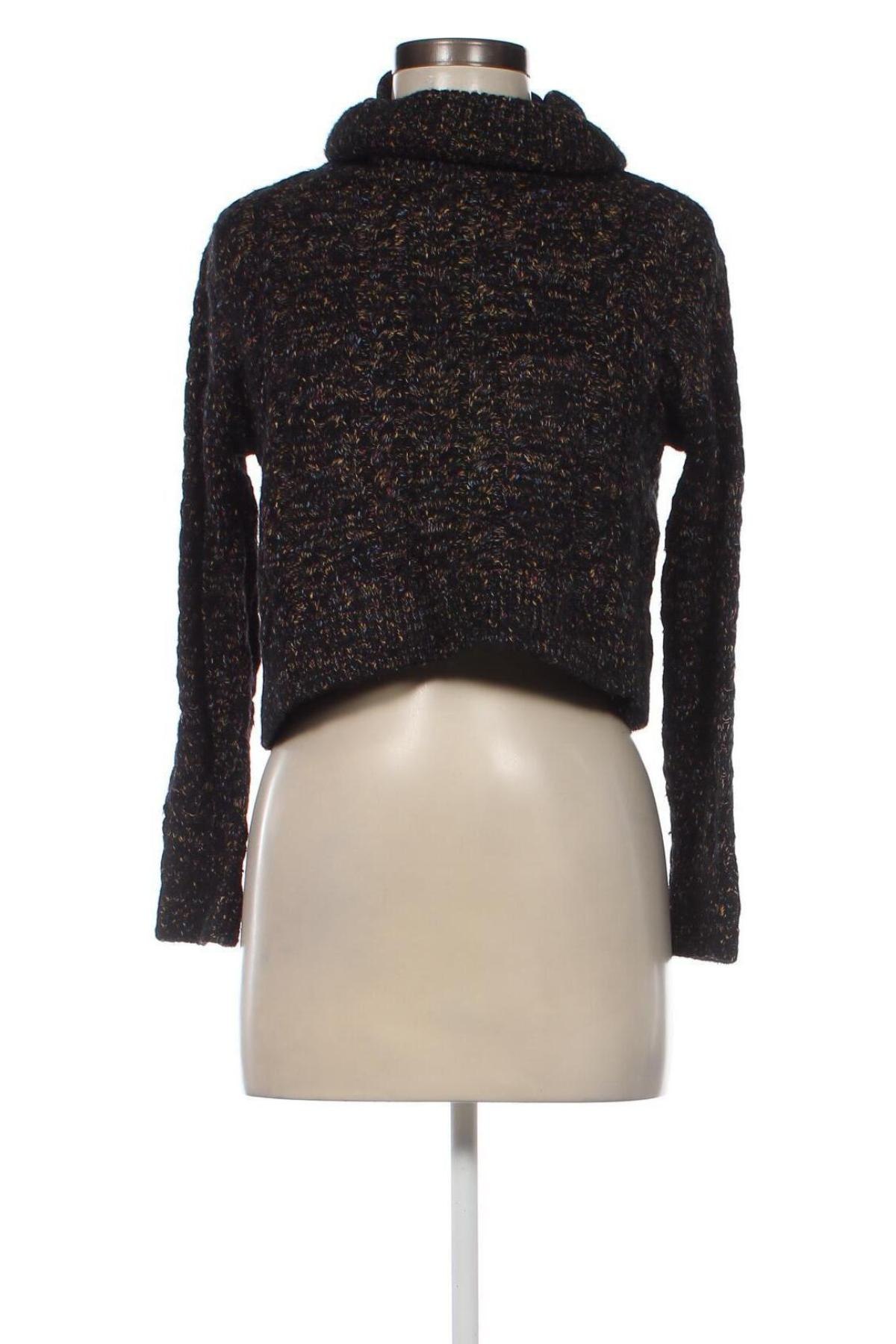 Дамски пуловер Zara Knitwear, Размер M, Цвят Черен, Цена 9,00 лв.