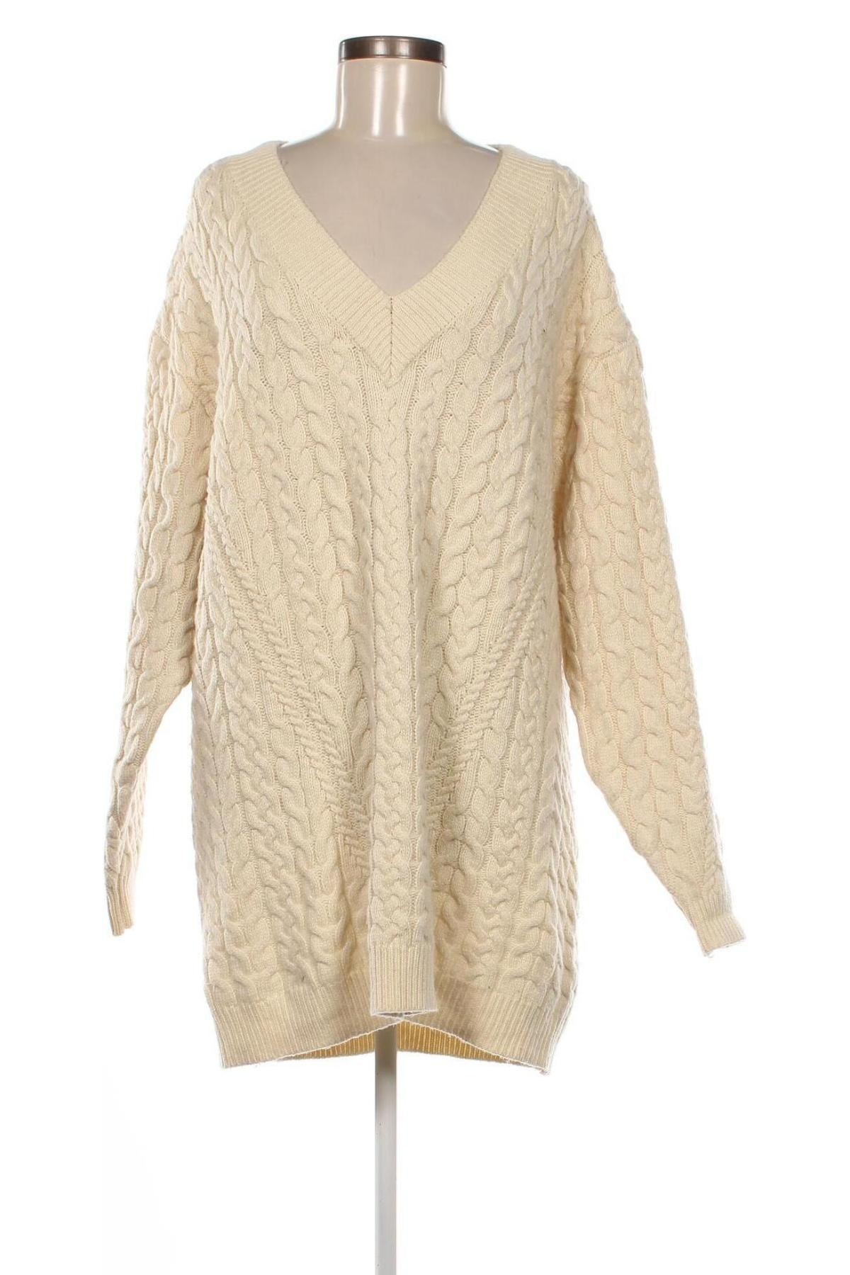Női pulóver Zara Knitwear, Méret M, Szín Bézs, Ár 10 800 Ft