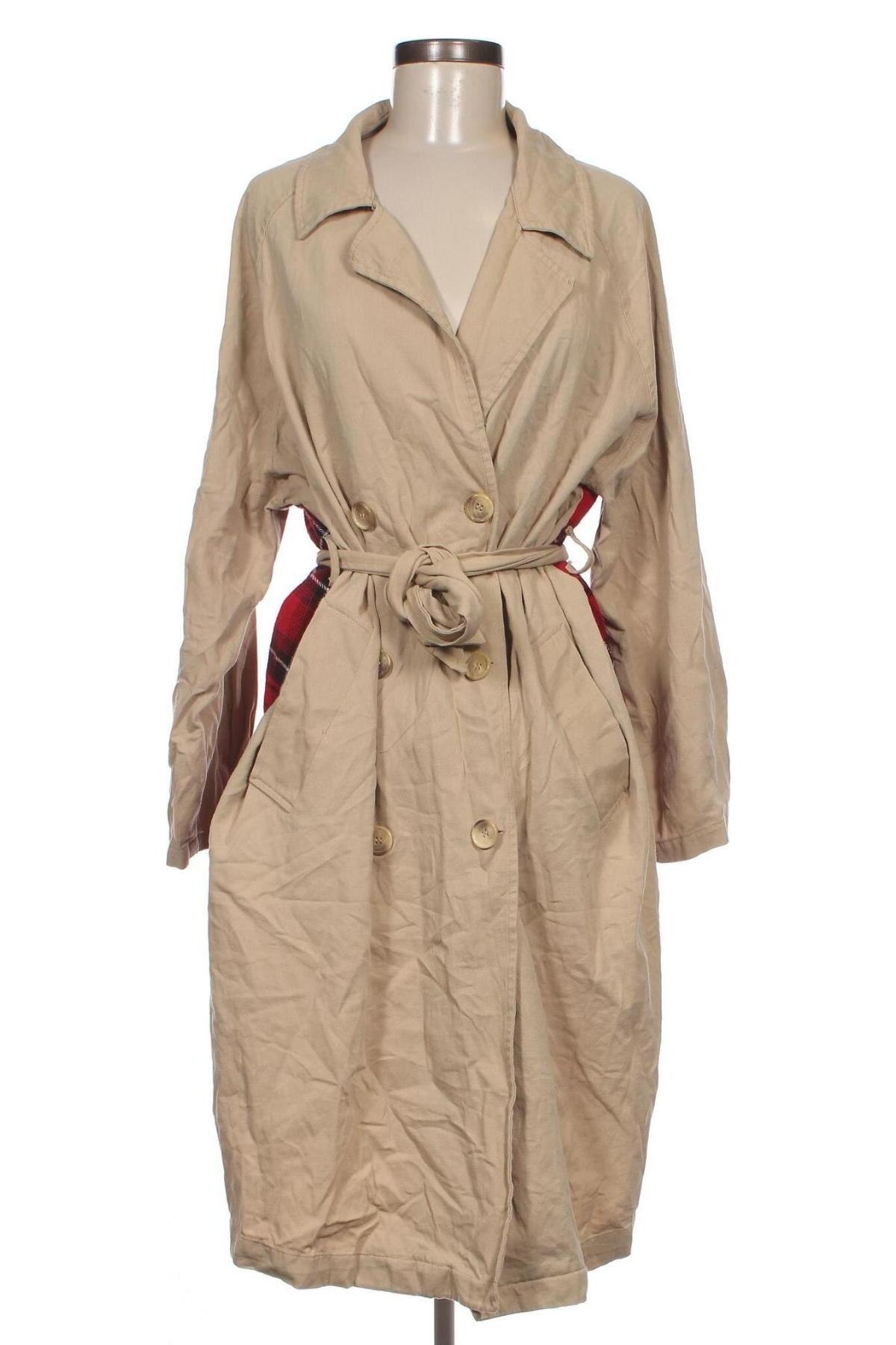 Damen Trenchcoat, Größe S, Farbe Beige, Preis 7,83 €