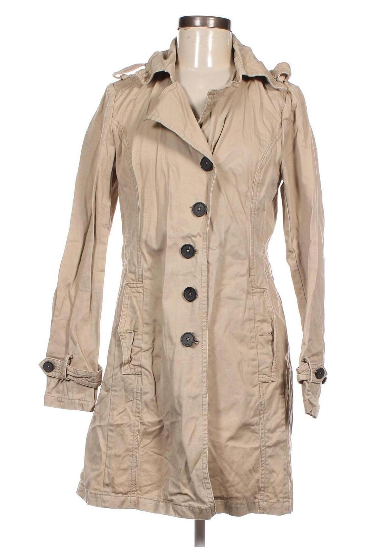 Dámsky prechodný kabát , Veľkosť M, Farba Béžová, Cena  42,53 €