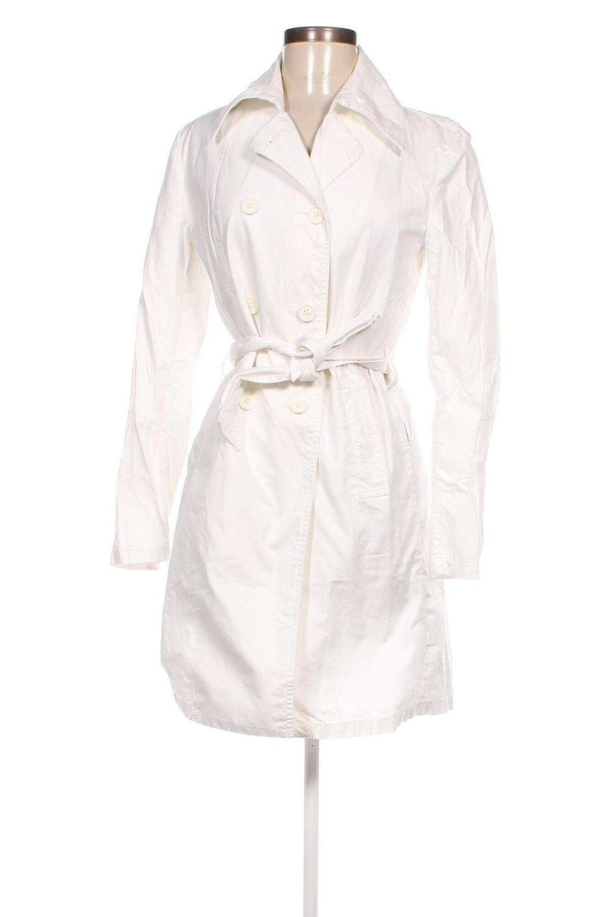 Γυναικεία καμπαρντίνα Calvin Klein Jeans, Μέγεθος M, Χρώμα Λευκό, Τιμή 21,62 €