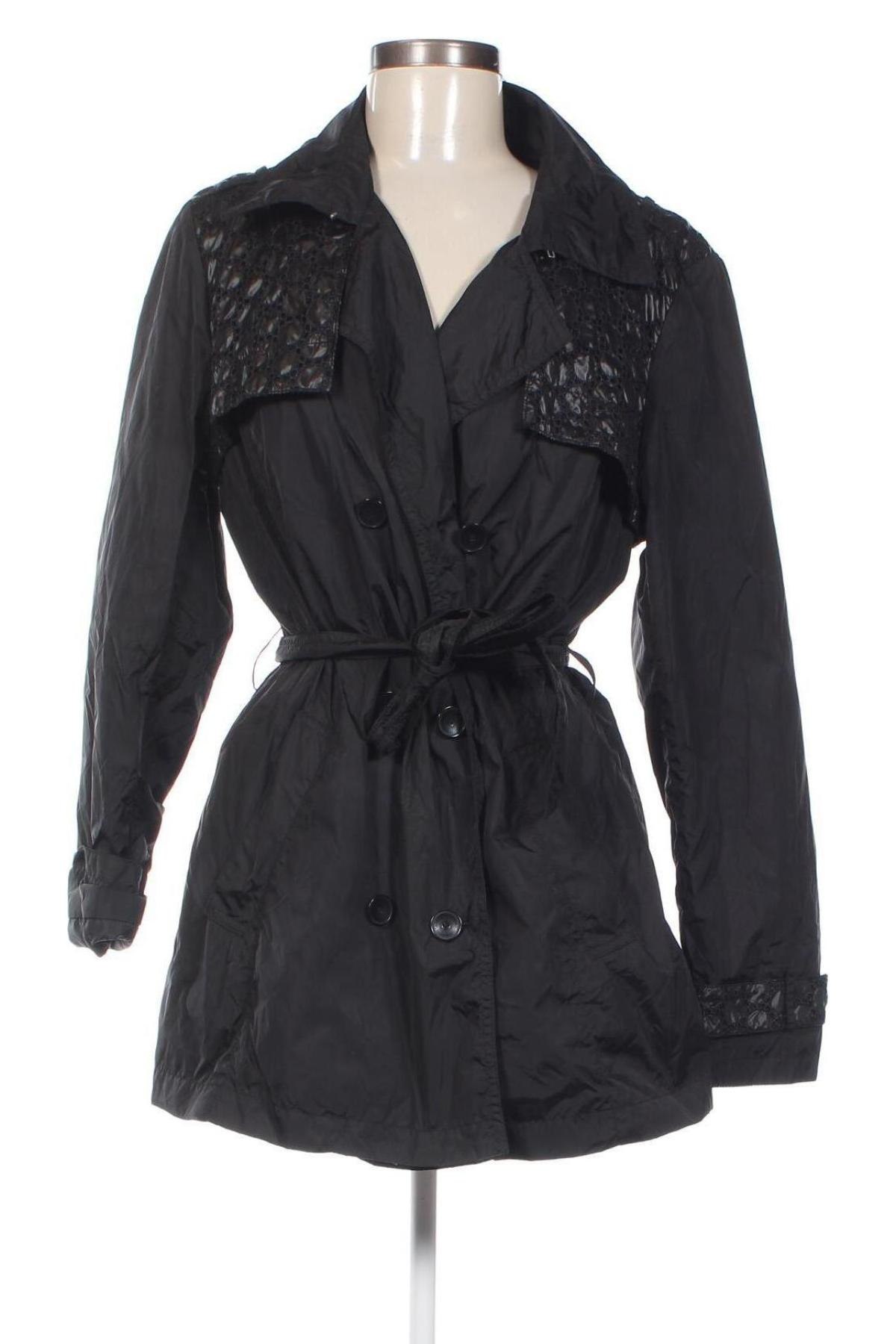Damen Trench Coat Concept K, Größe M, Farbe Schwarz, Preis € 23,34