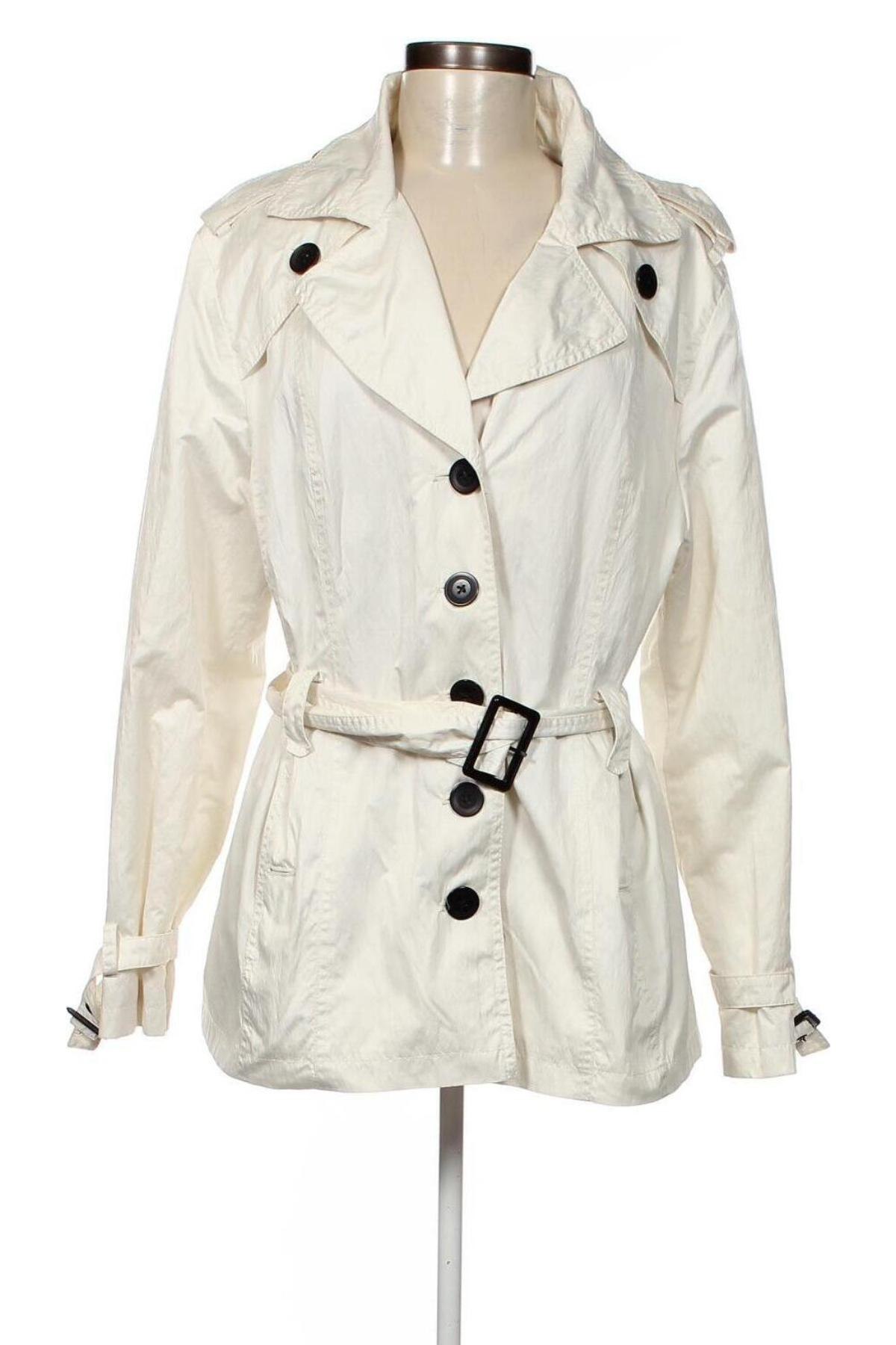 Damen Trench Coat Grand, Größe L, Farbe Ecru, Preis € 52,19