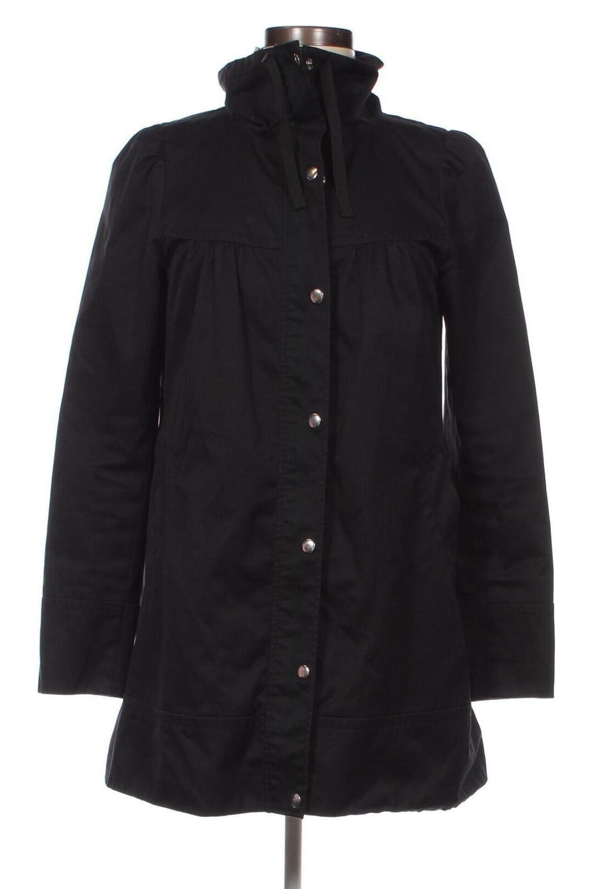 Дамски шлифер H&M, Размер M, Цвят Черен, Цена 74,82 лв.