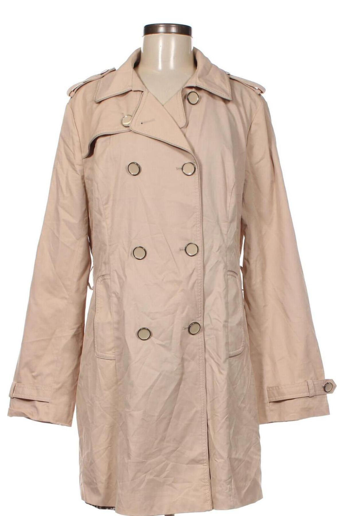 Damen Trenchcoat Jacqui-E, Größe L, Farbe Beige, Preis 52,19 €