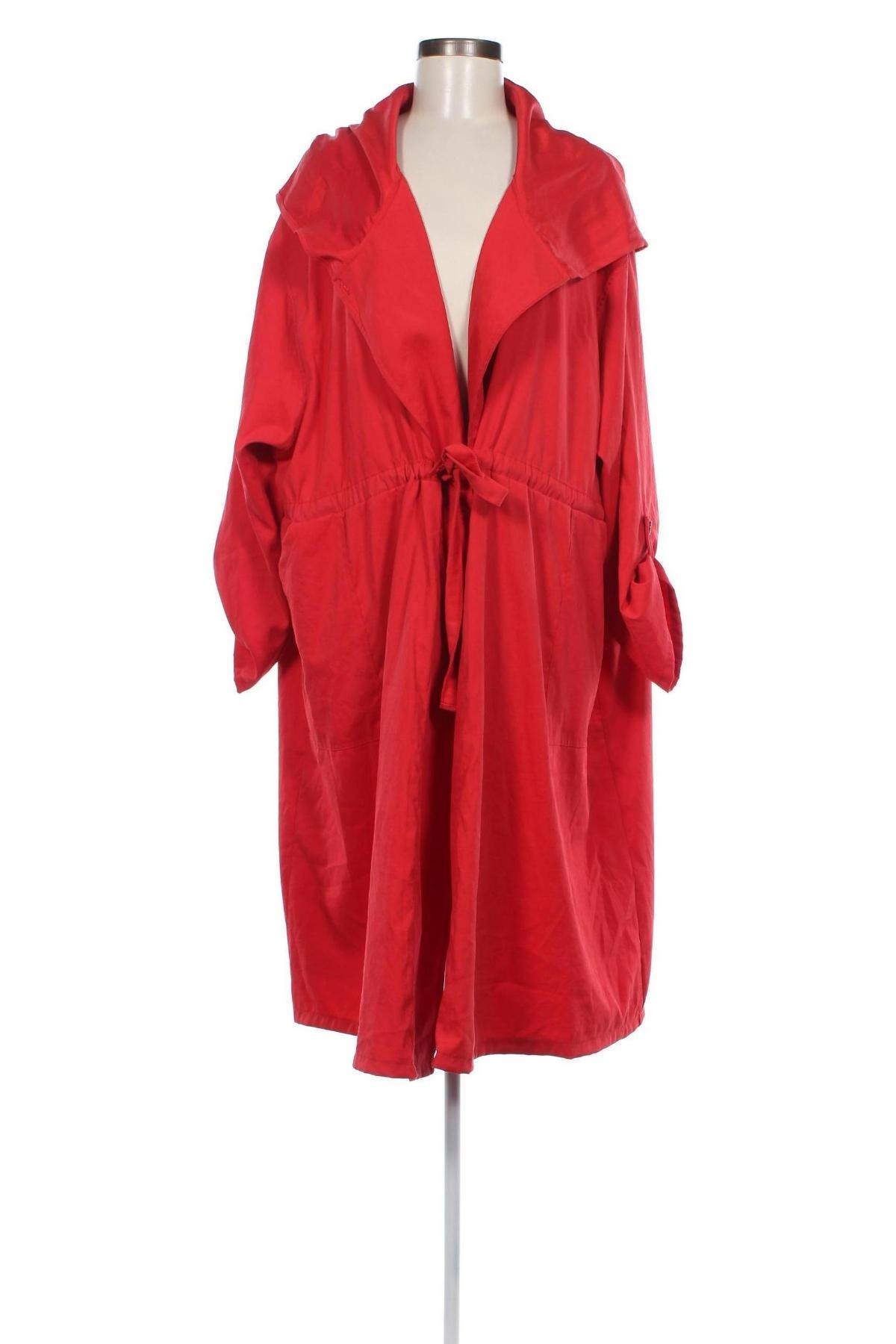 Damen Trenchcoat Paprika, Größe M, Farbe Rot, Preis 52,19 €