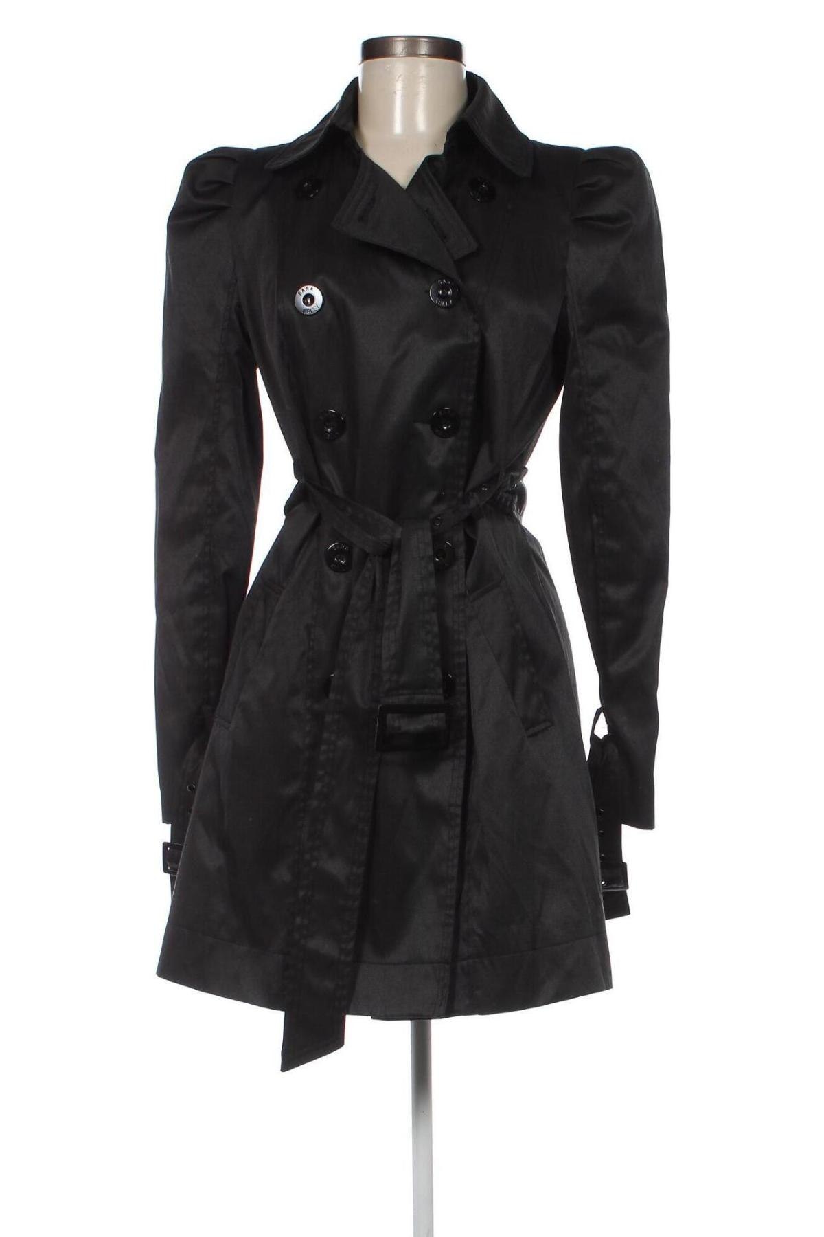 Damen Trench Coat Sara Kelly By Ellos, Größe M, Farbe Schwarz, Preis € 23,34