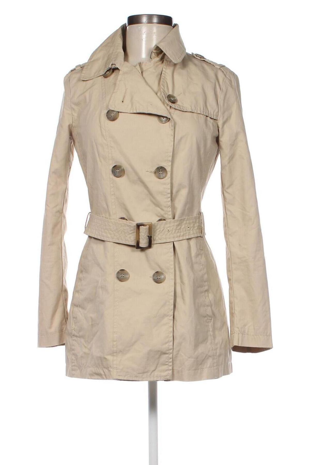 Damen Trench Coat United Colors Of Benetton, Größe M, Farbe Beige, Preis € 52,19