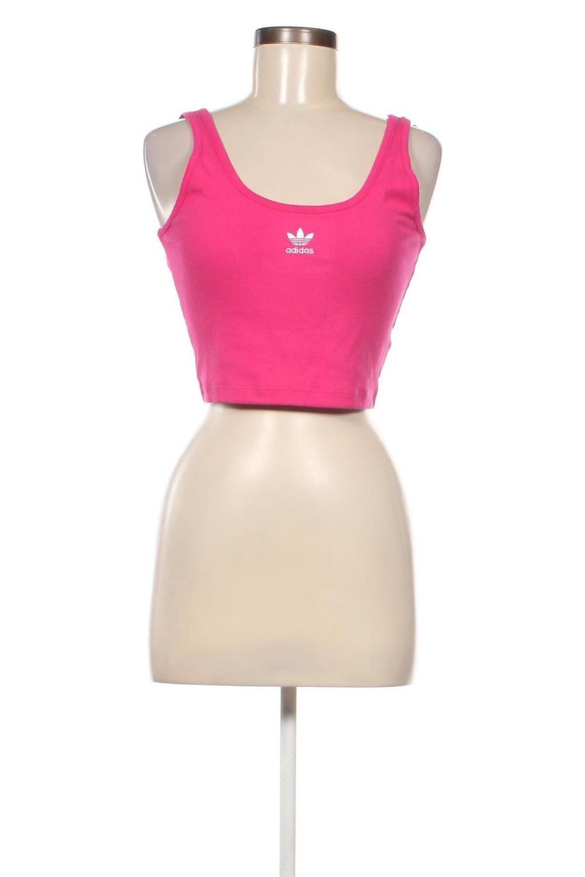 Γυναίκειο αθλητικό τοπ Adidas Originals, Μέγεθος M, Χρώμα Ρόζ , Τιμή 37,11 €