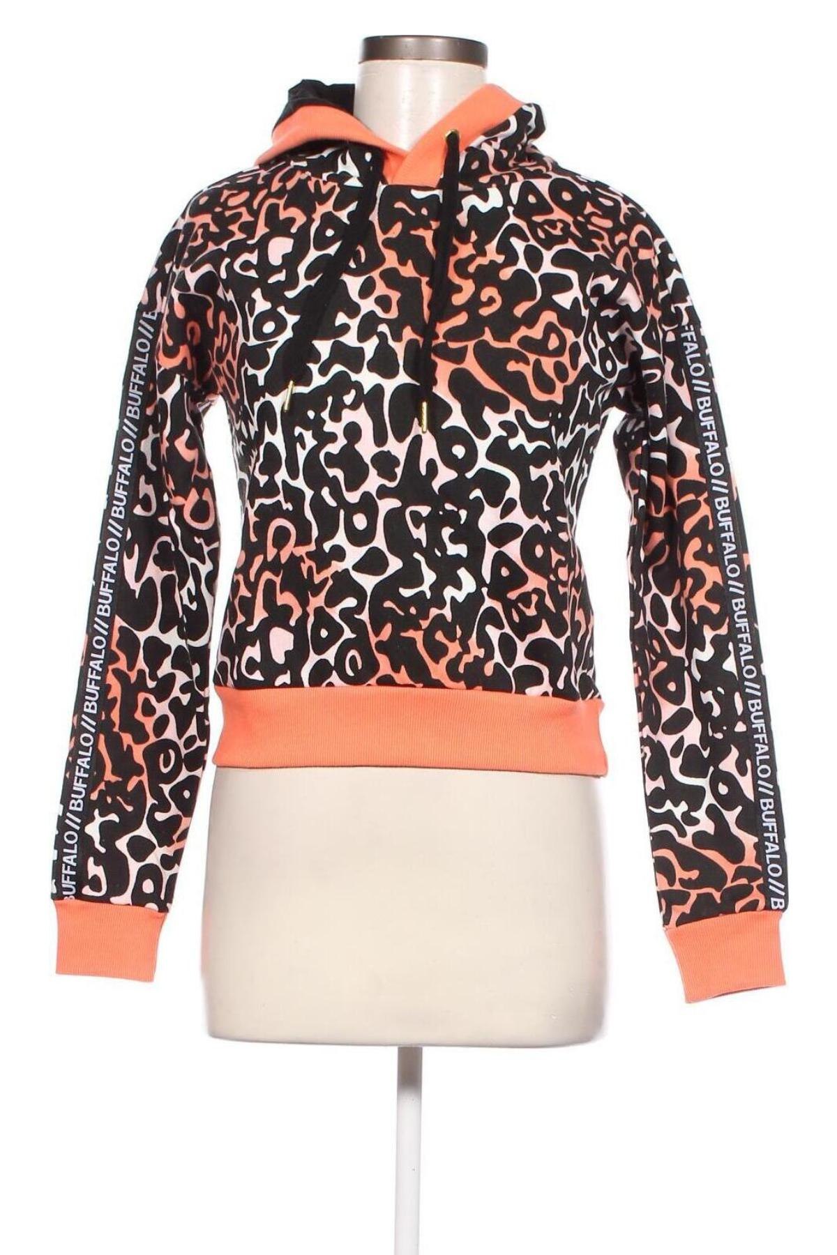 Damen Sweatshirt Buffalo, Größe XXS, Farbe Mehrfarbig, Preis 9,87 €