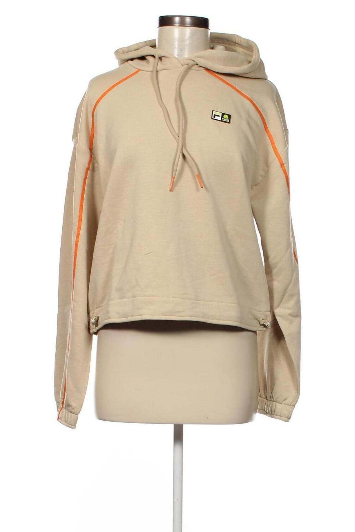 Damen Sweatshirt FILA, Größe M, Farbe Beige, Preis 12,56 €