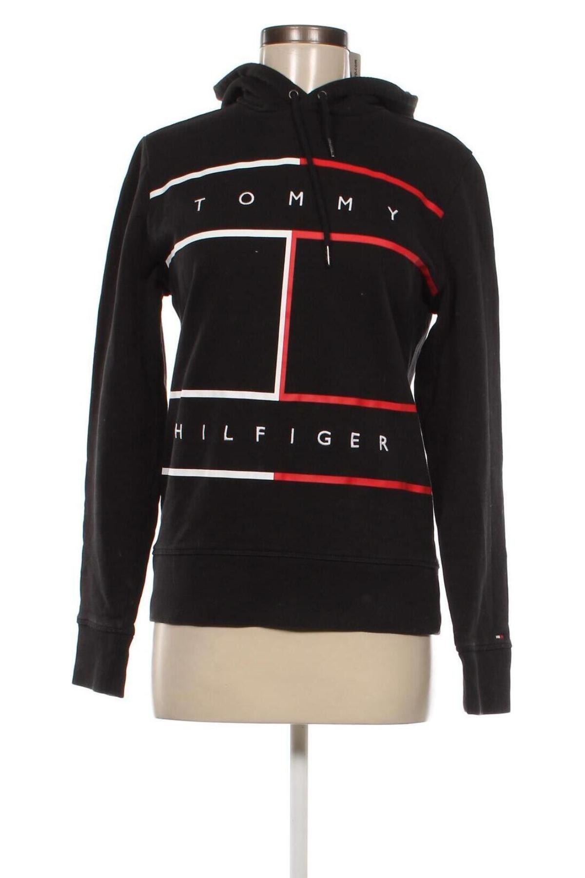 Hanorac de femei Tommy Hilfiger, Mărime S, Culoare Negru, Preț 539,47 Lei