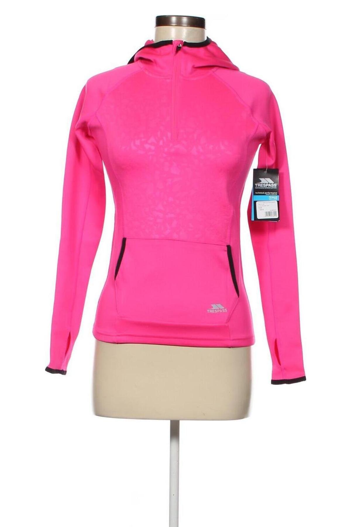 Damen Sweatshirt Trespass, Größe XXS, Farbe Rosa, Preis 8,94 €