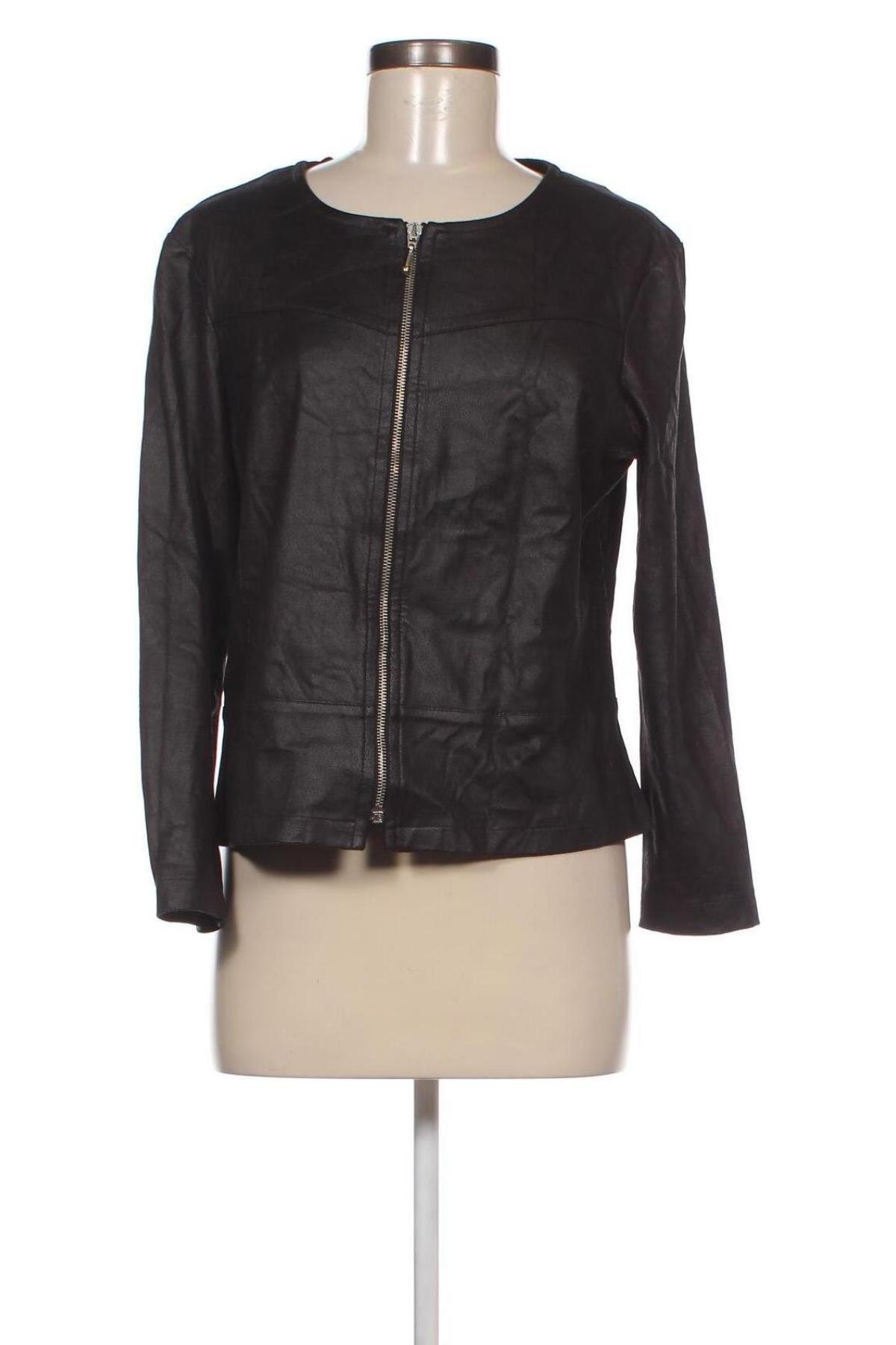 Dámska kožená bunda , Veľkosť L, Farba Čierna, Cena  16,67 €