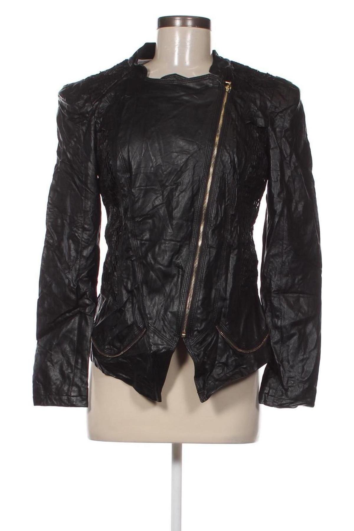 Dámská kožená bunda  Amy Vermont, Velikost M, Barva Černá, Cena  510,00 Kč