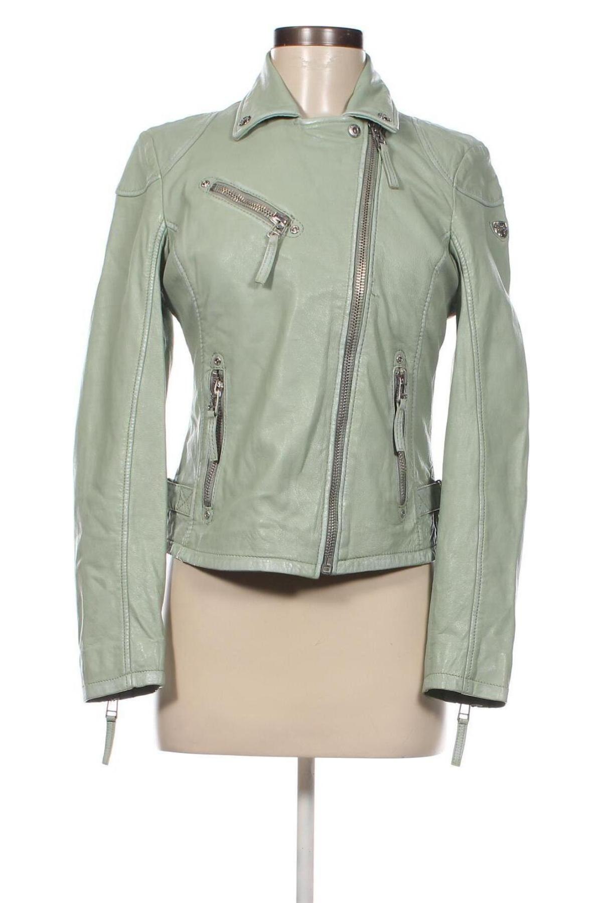 Dámska kožená bunda  Gipsy, Veľkosť S, Farba Zelená, Cena  119,51 €