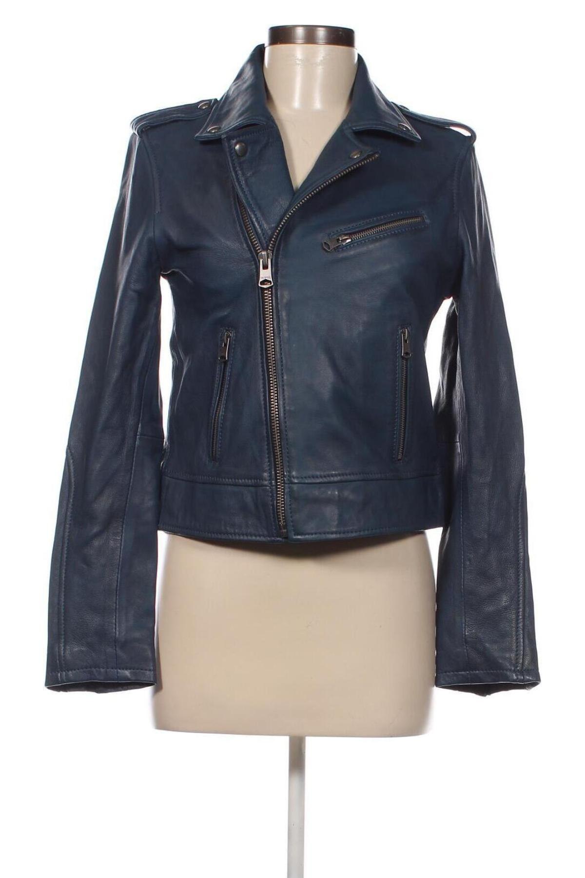 Dámska kožená bunda  Oakwood, Veľkosť M, Farba Modrá, Cena  248,97 €