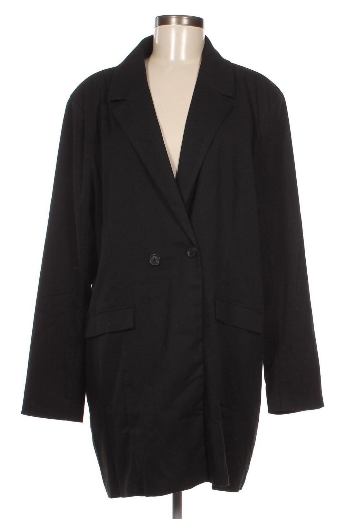 Дамско палто Abercrombie & Fitch, Размер XL, Цвят Черен, Цена 289,00 лв.