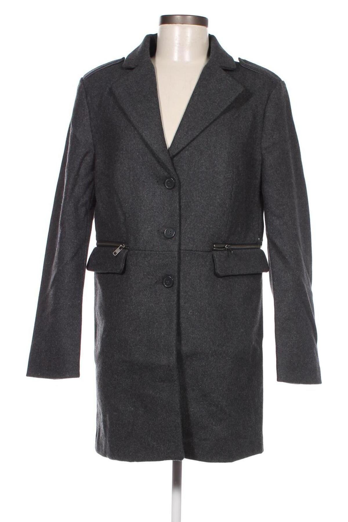 Дамско палто Bruno Banani, Размер M, Цвят Сив, Цена 279,00 лв.