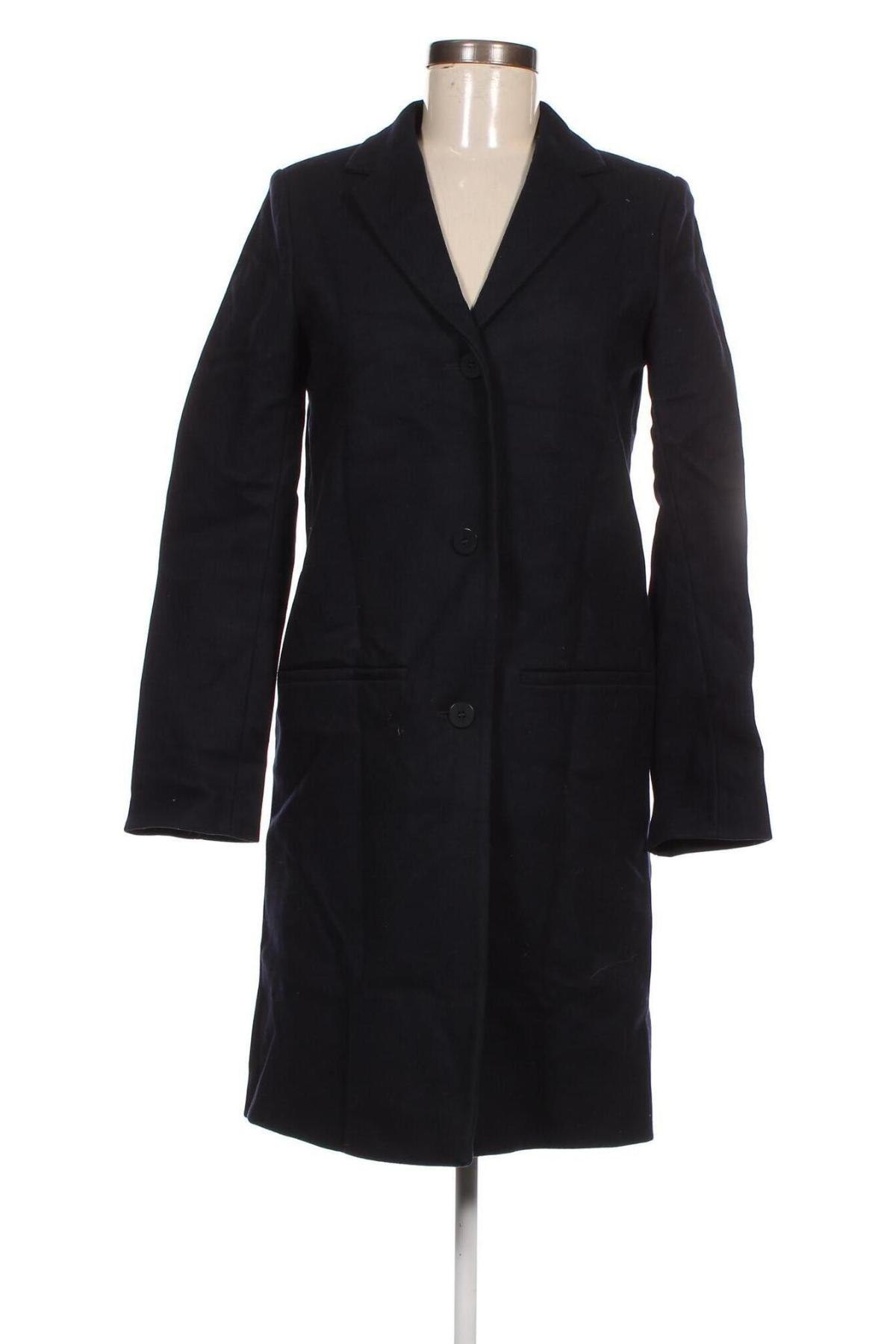 Γυναικείο παλτό COS, Μέγεθος XS, Χρώμα Μπλέ, Τιμή 85,88 €