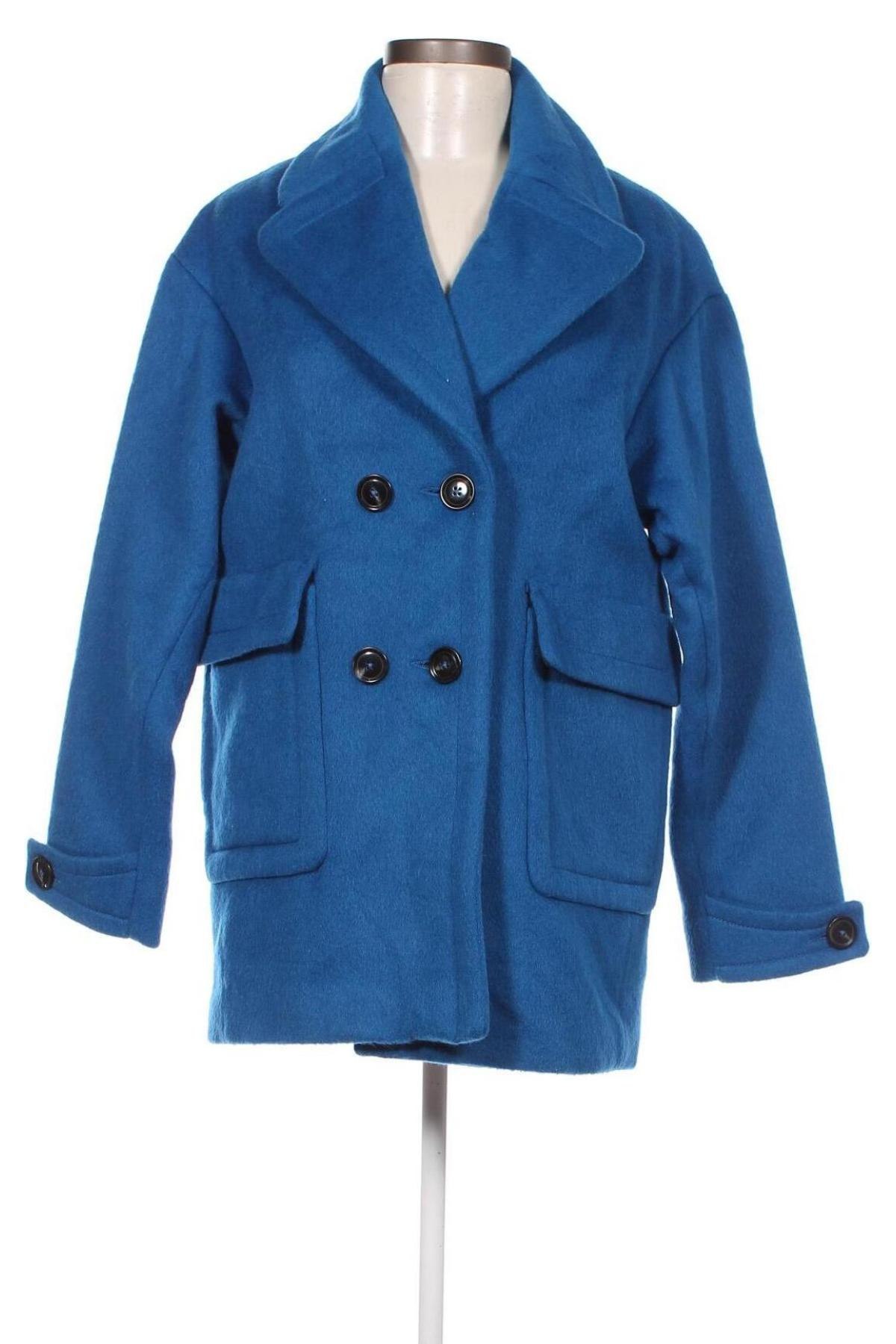 Γυναικείο παλτό Caroll, Μέγεθος XS, Χρώμα Μπλέ, Τιμή 252,06 €